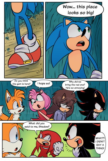 [PerryTheRat] The Cursed Gem (Sonic the Hedgehog) cover