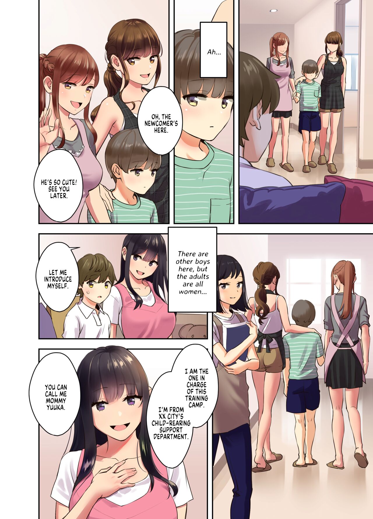 Ecchi na Onee-san to Tairyoku Zukuri Gasshuku o Suru Hanashi. | Fitness Training Camp with Sexy Older Ladies page 8 full