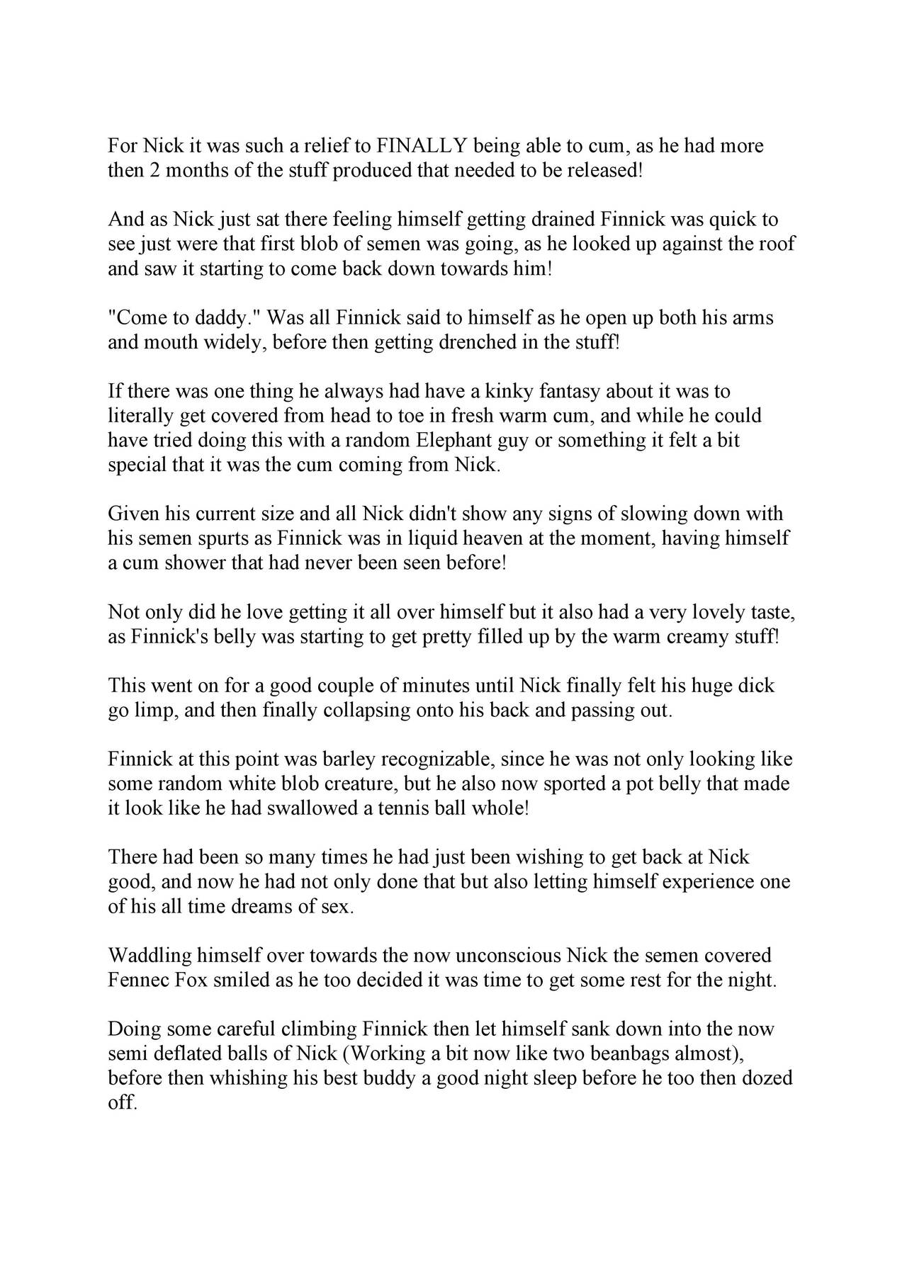 Nick & Finnick's Wild Night! page 12 full