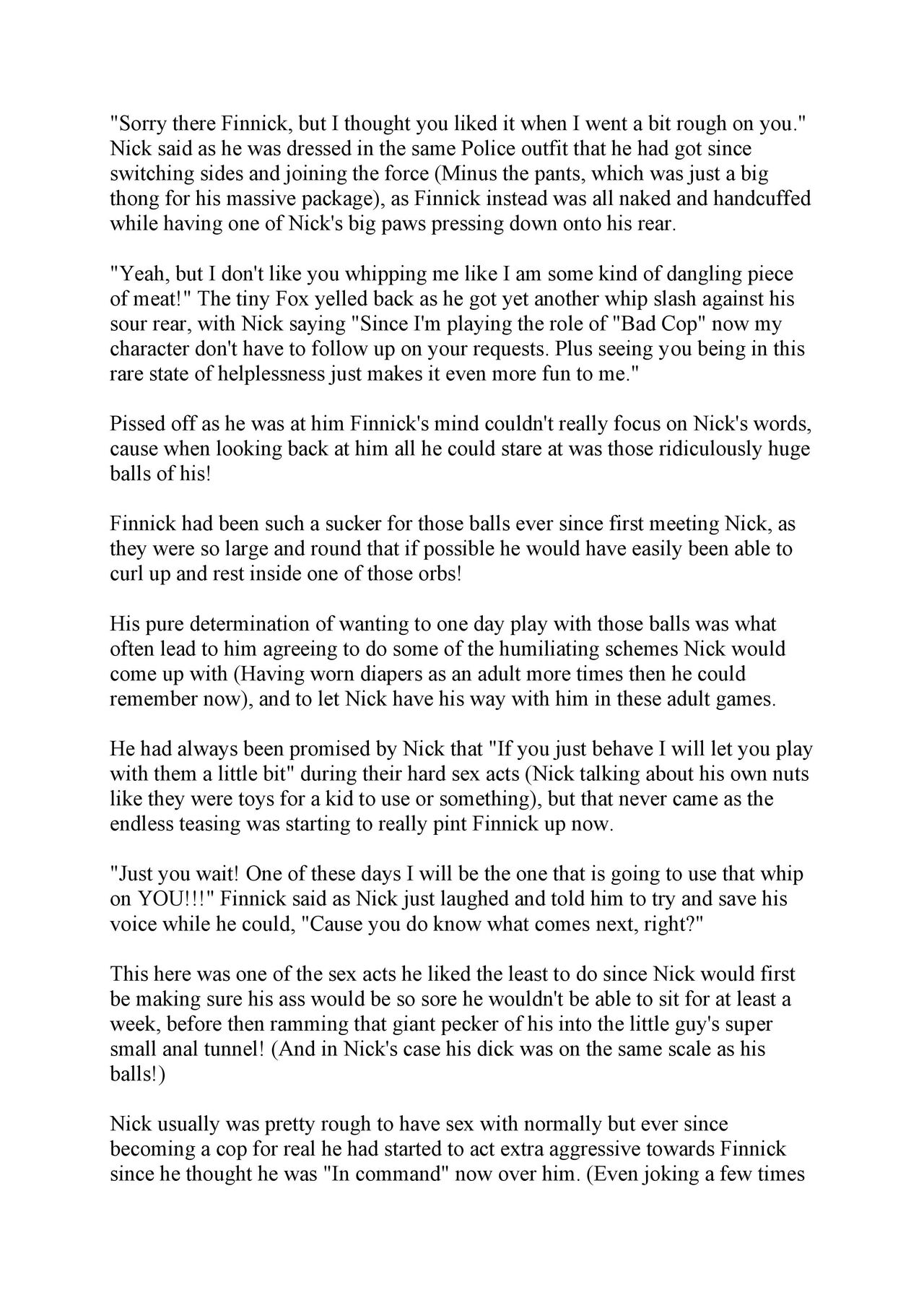 Nick & Finnick's Wild Night! page 2 full