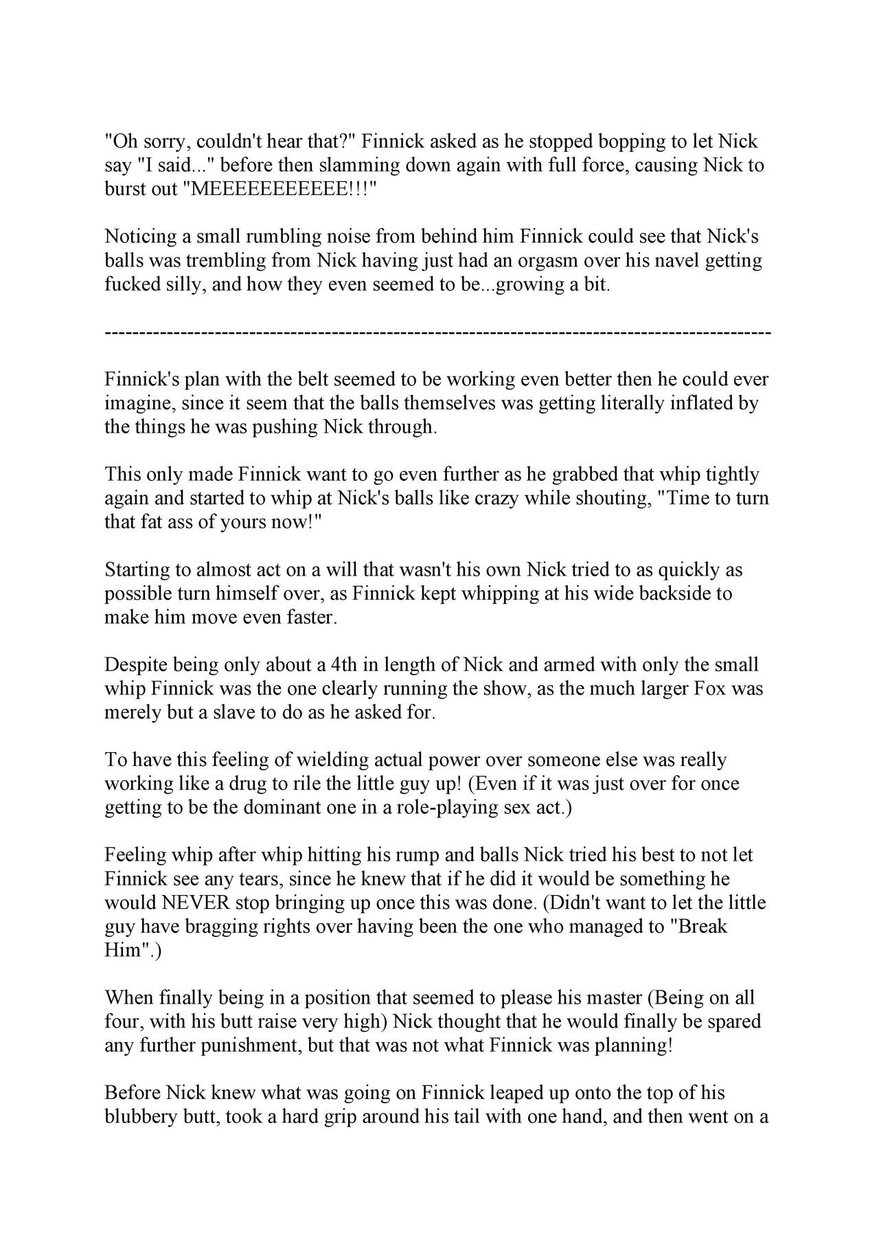 Nick & Finnick's Wild Night! page 6 full