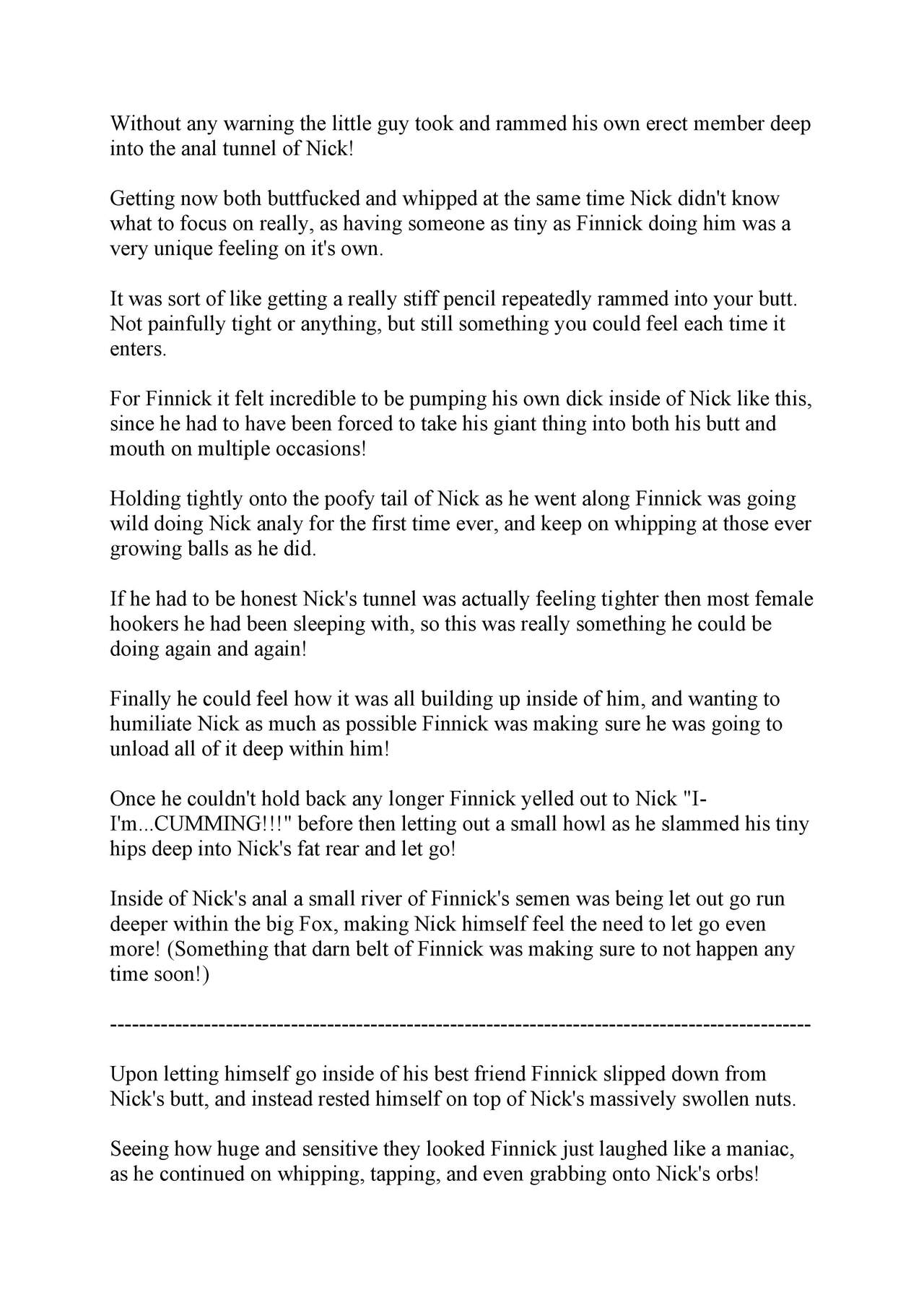 Nick & Finnick's Wild Night! page 8 full