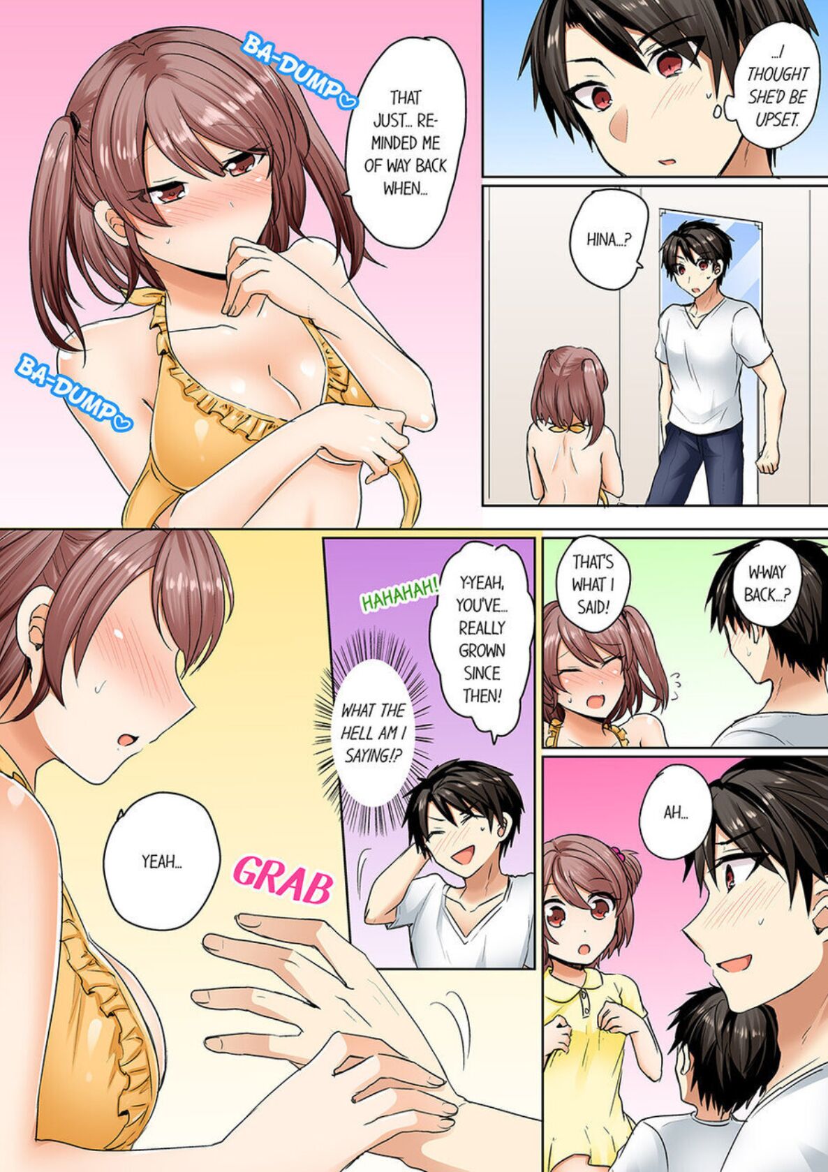 Mizugi ga Zurete... Haitteru! ~Porori ja Sumanai Danjo Kongou Synchro-bu~ 3 - My Swimsuit Slipped... And it went in!? A Mixed Synchronized Swimming Club with More Than Just Nip Slips in Store! ~ 3 page 3 full