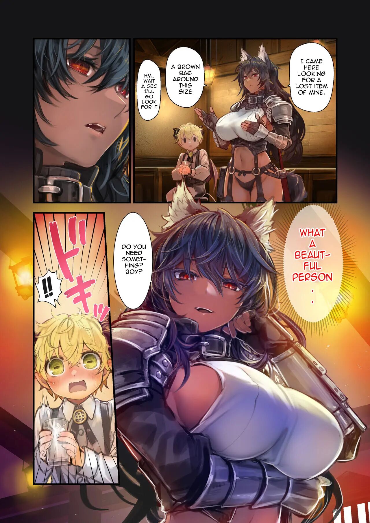 MILK -Shota Inma ga Onee-san-tachi ni Hasamareru Banashi- MILK -A story About An Incubus Being Fondled By Two Onee-sans- page 7 full