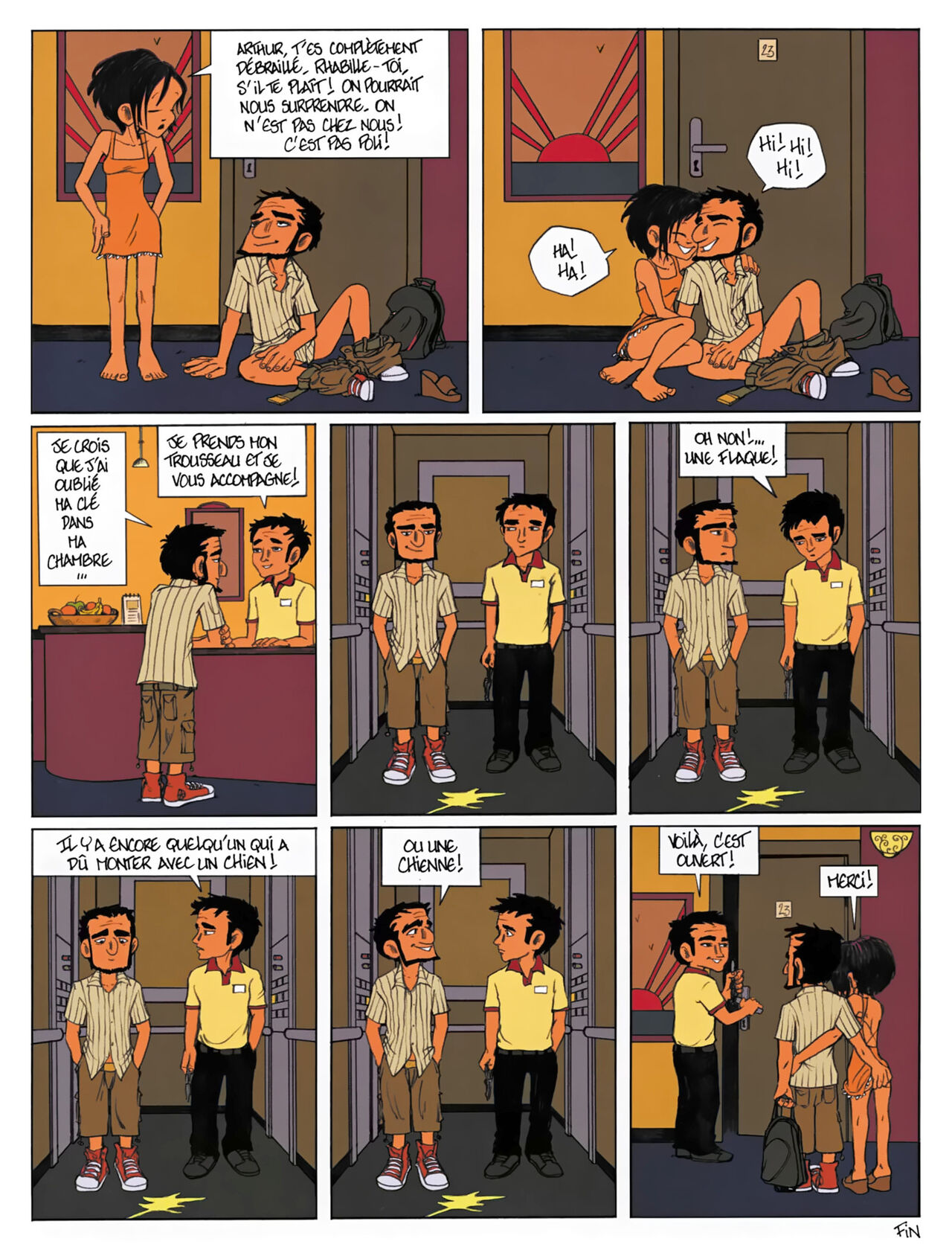 Arthur & Janet: À fleur de peaux page 11 full