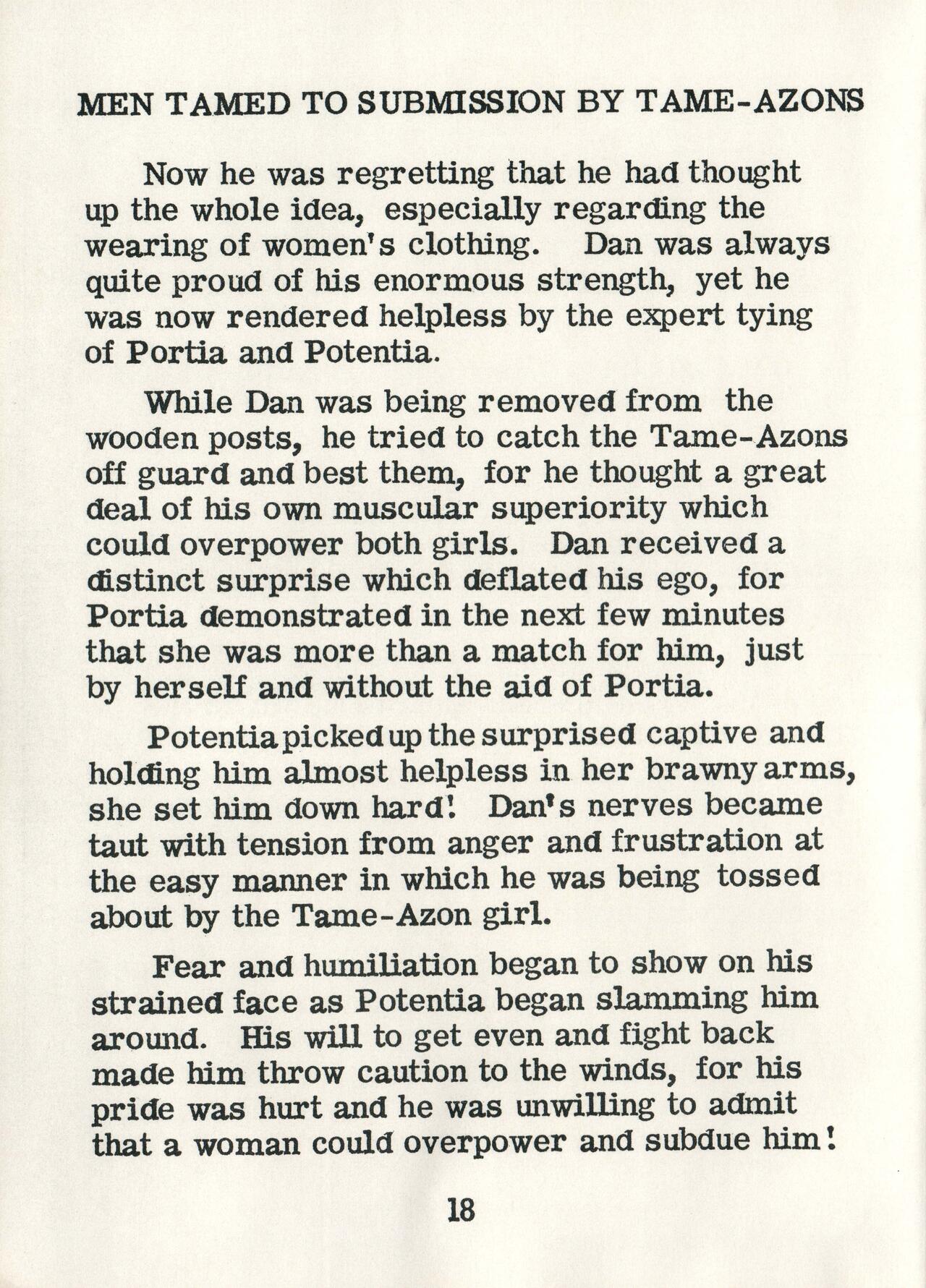 Men Tamed To Submission by Tame-Azons page 10 full