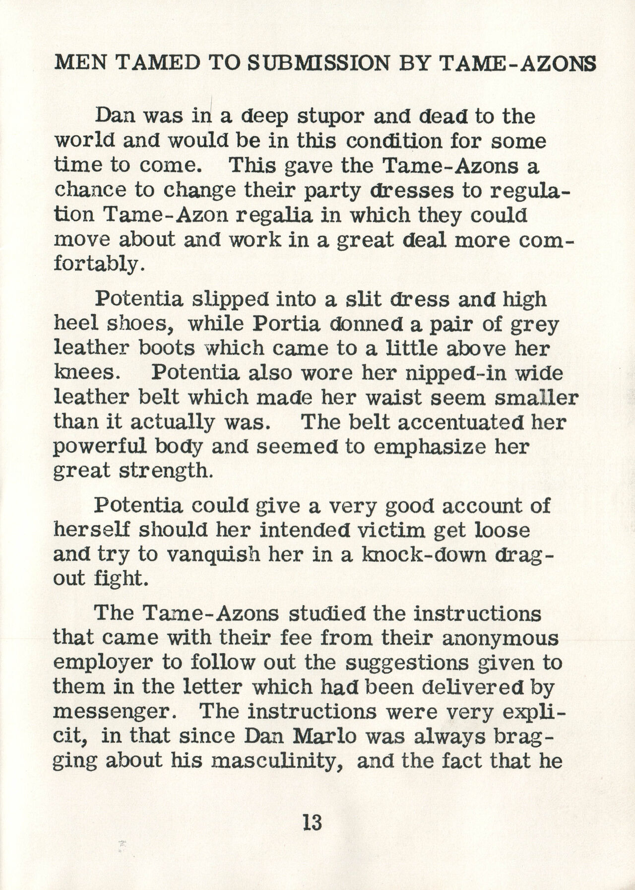 Men Tamed To Submission by Tame-Azons page 5 full