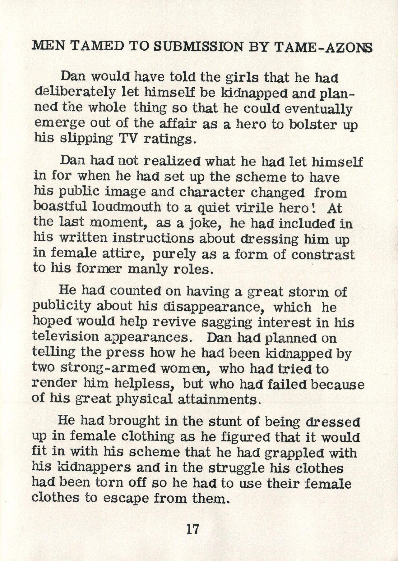 Men Tamed To Submission by Tame-Azons page 9 full