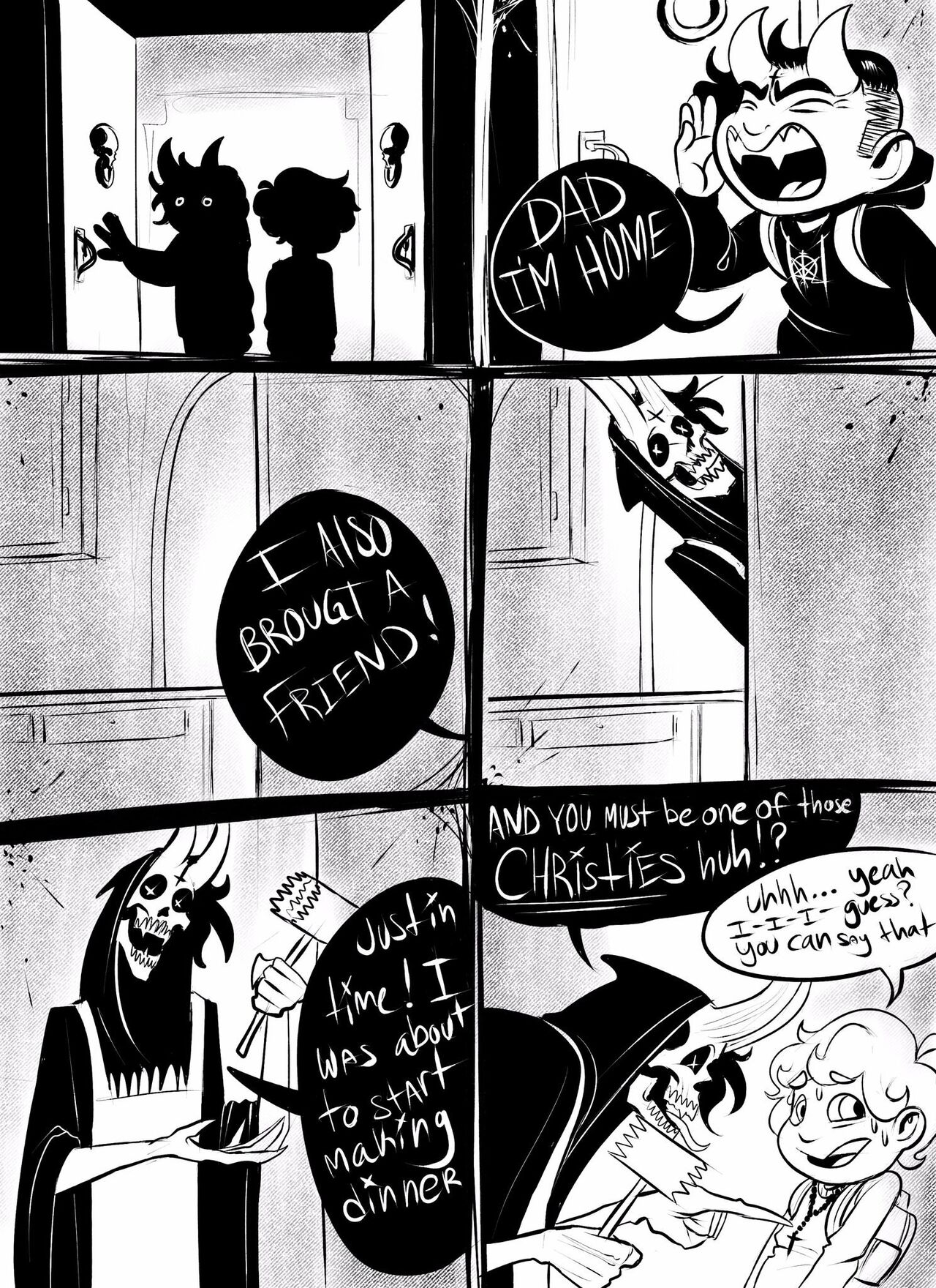Christian Boy x Demon Boy page 11 full