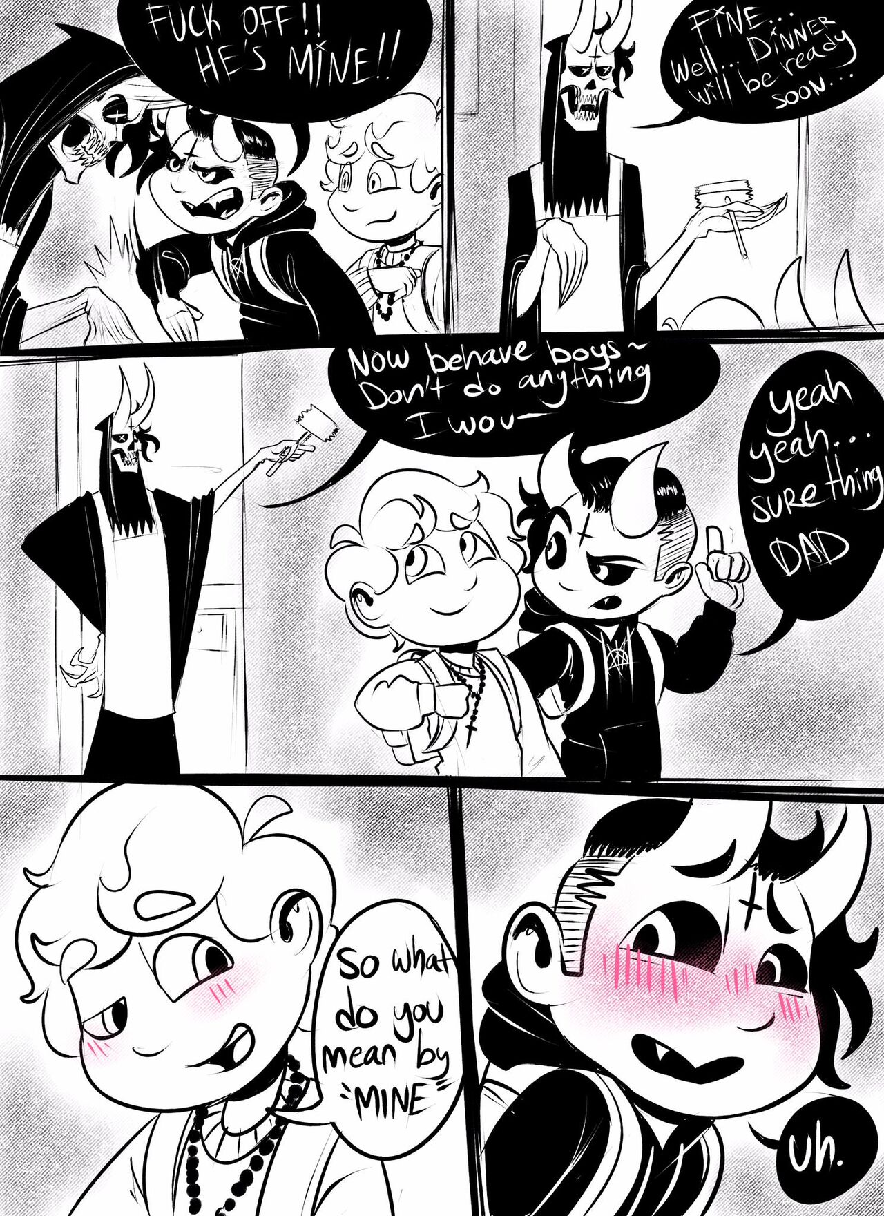 Christian Boy x Demon Boy page 12 full