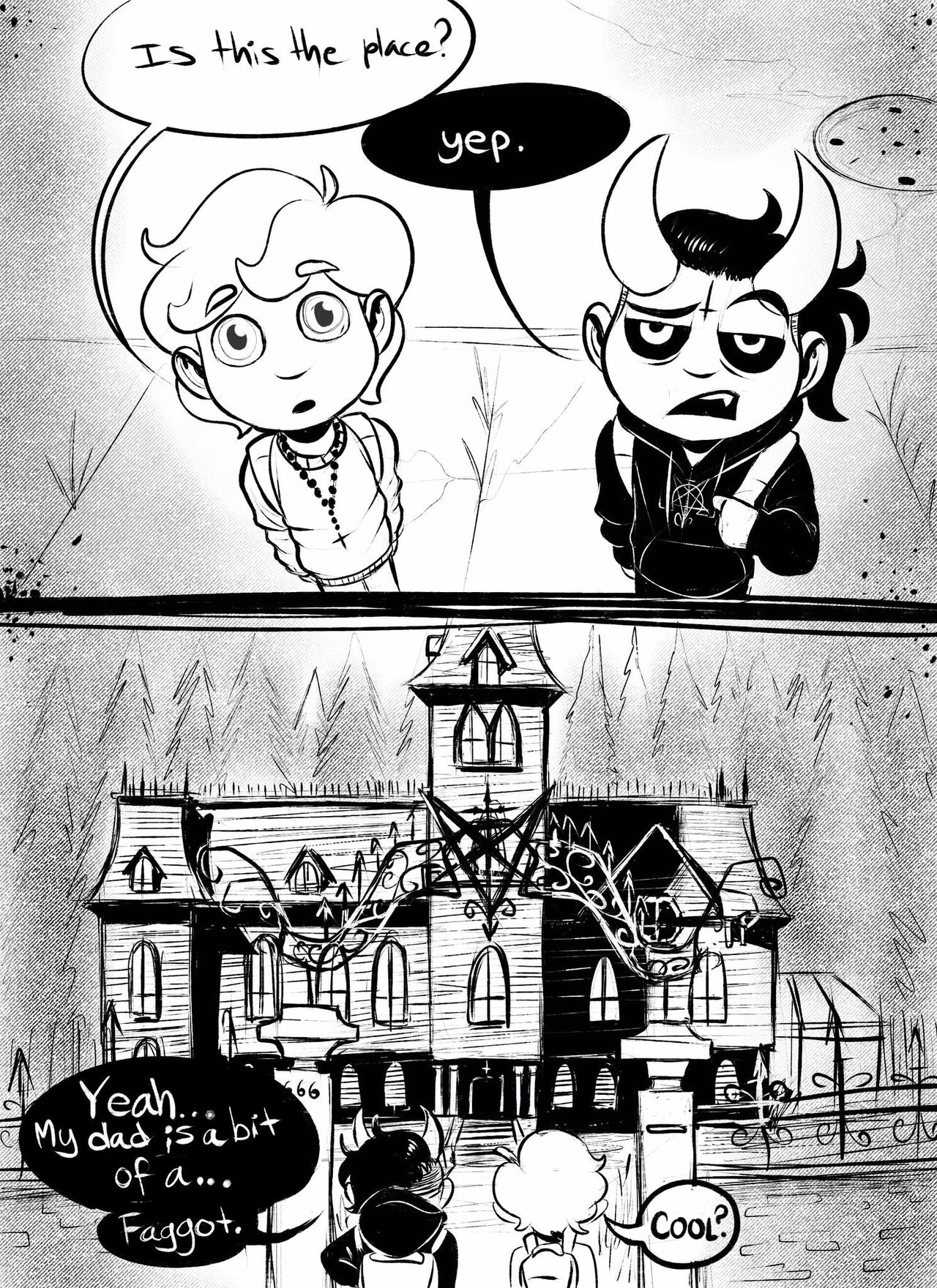 Christian Boy x Demon Boy page 9 full