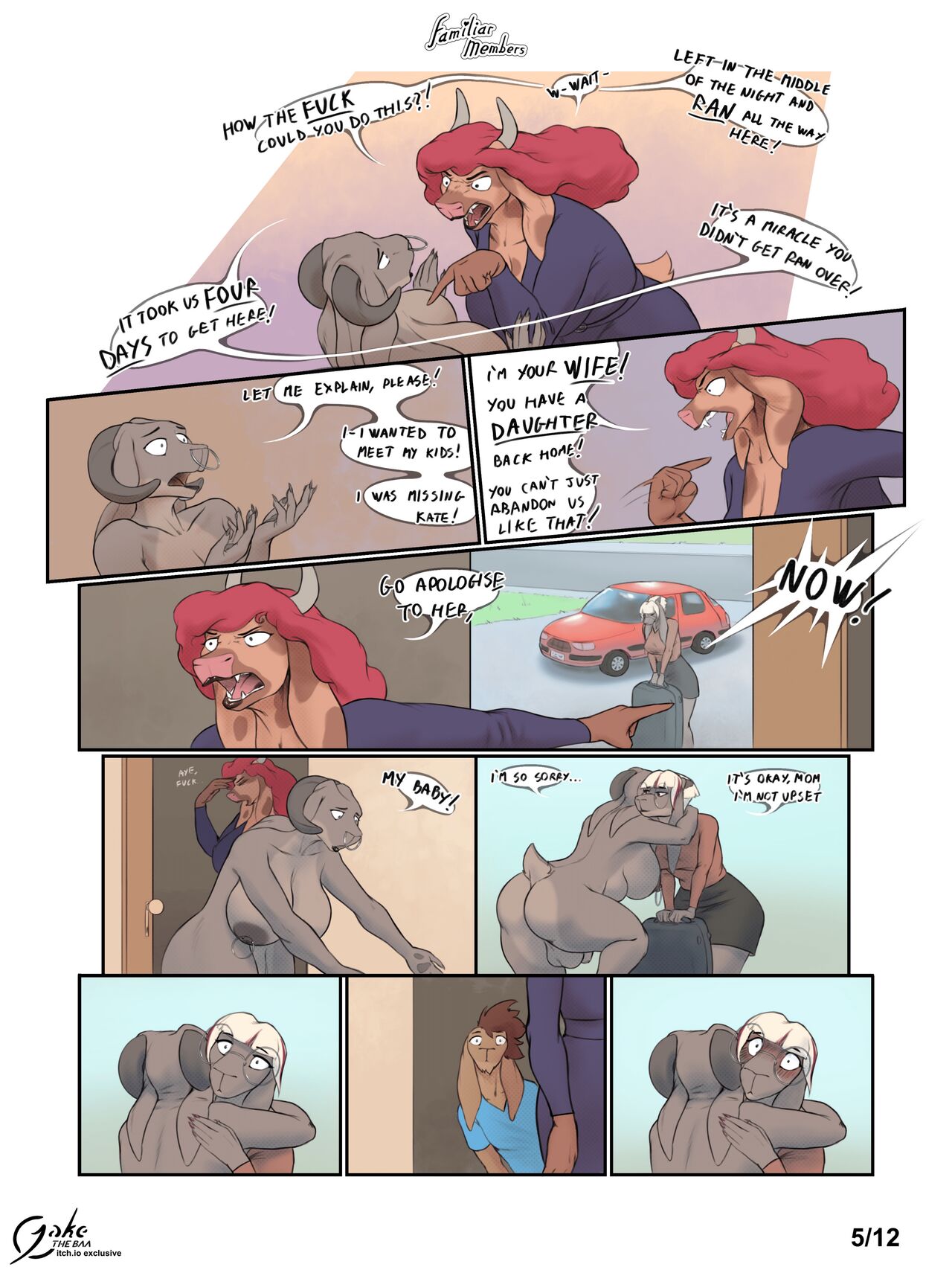 Familiar Members Episode 2 - Chapter 1 page 5 full