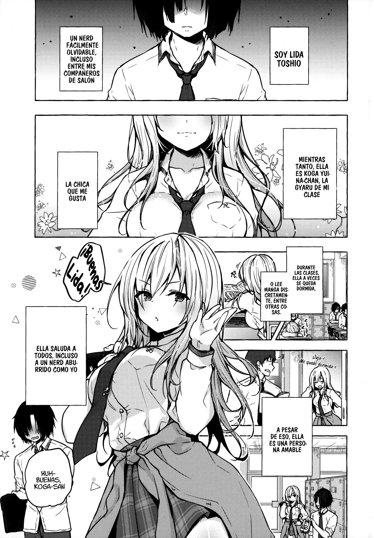 Gal Yuina-chan to Ecchi -Kataomoi no Kanojo ga Boku ni Sekimen!?- | Sexo con la gal Yuina-chan page 4 full