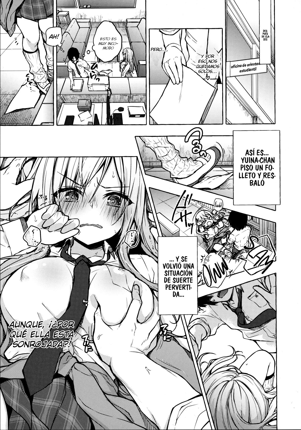 Gal Yuina-chan to Ecchi -Kataomoi no Kanojo ga Boku ni Sekimen!?- | Sexo con la gal Yuina-chan page 8 full