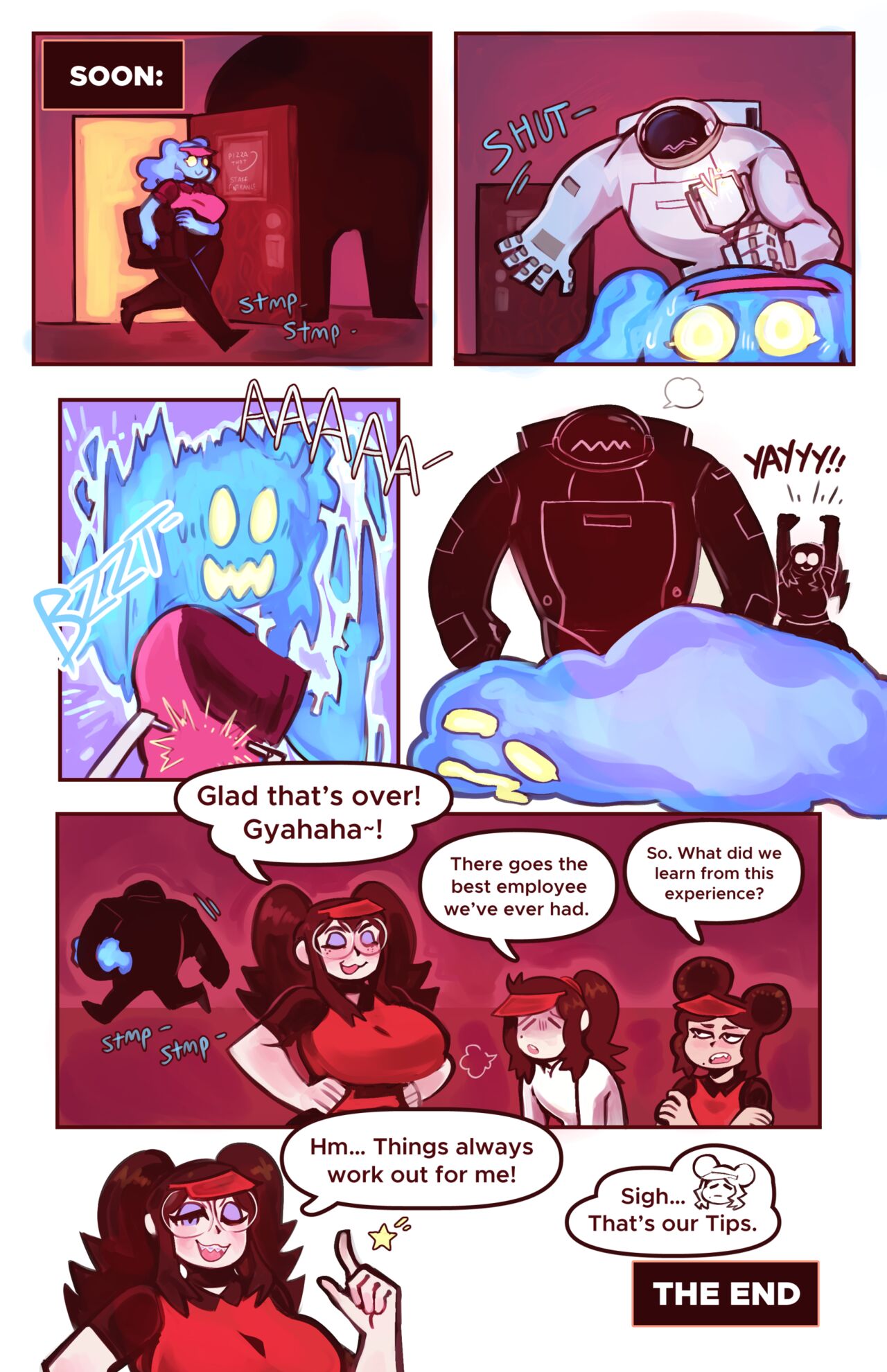 Pizza Thot Series page 11 full