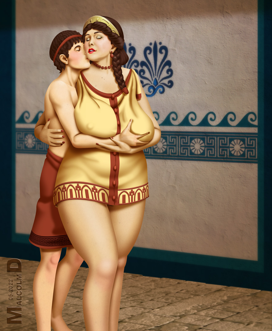 Greek Mother & Son page 4 full