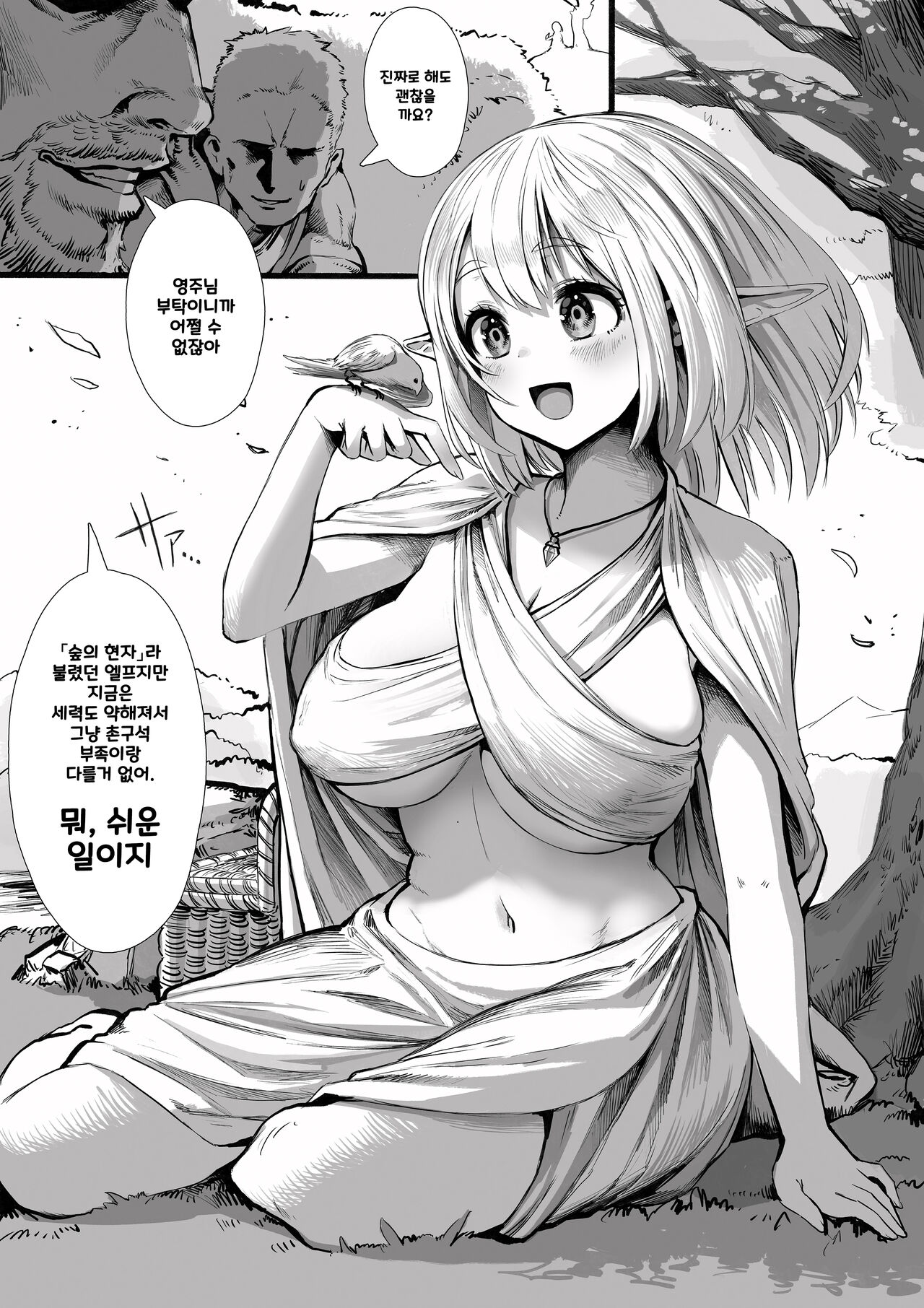 실비엘프 과거편 page 1 full
