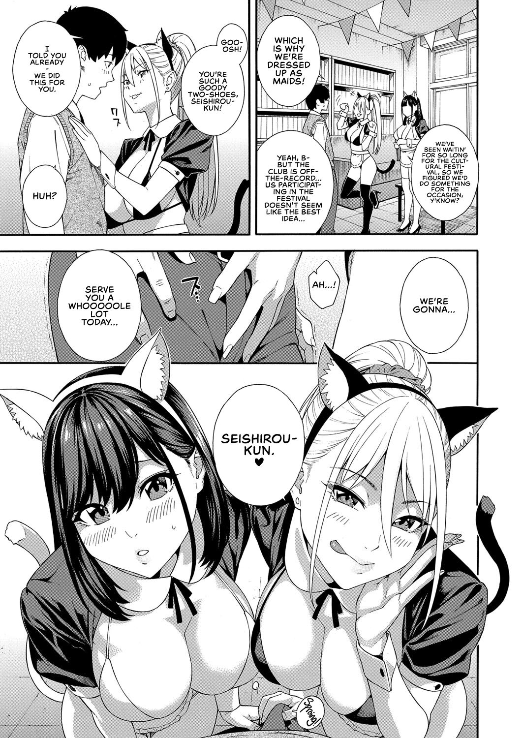 Fellatio Kenkyuubu Ch. 3 | Blowjob Research Club Ch. 3 page 3 full