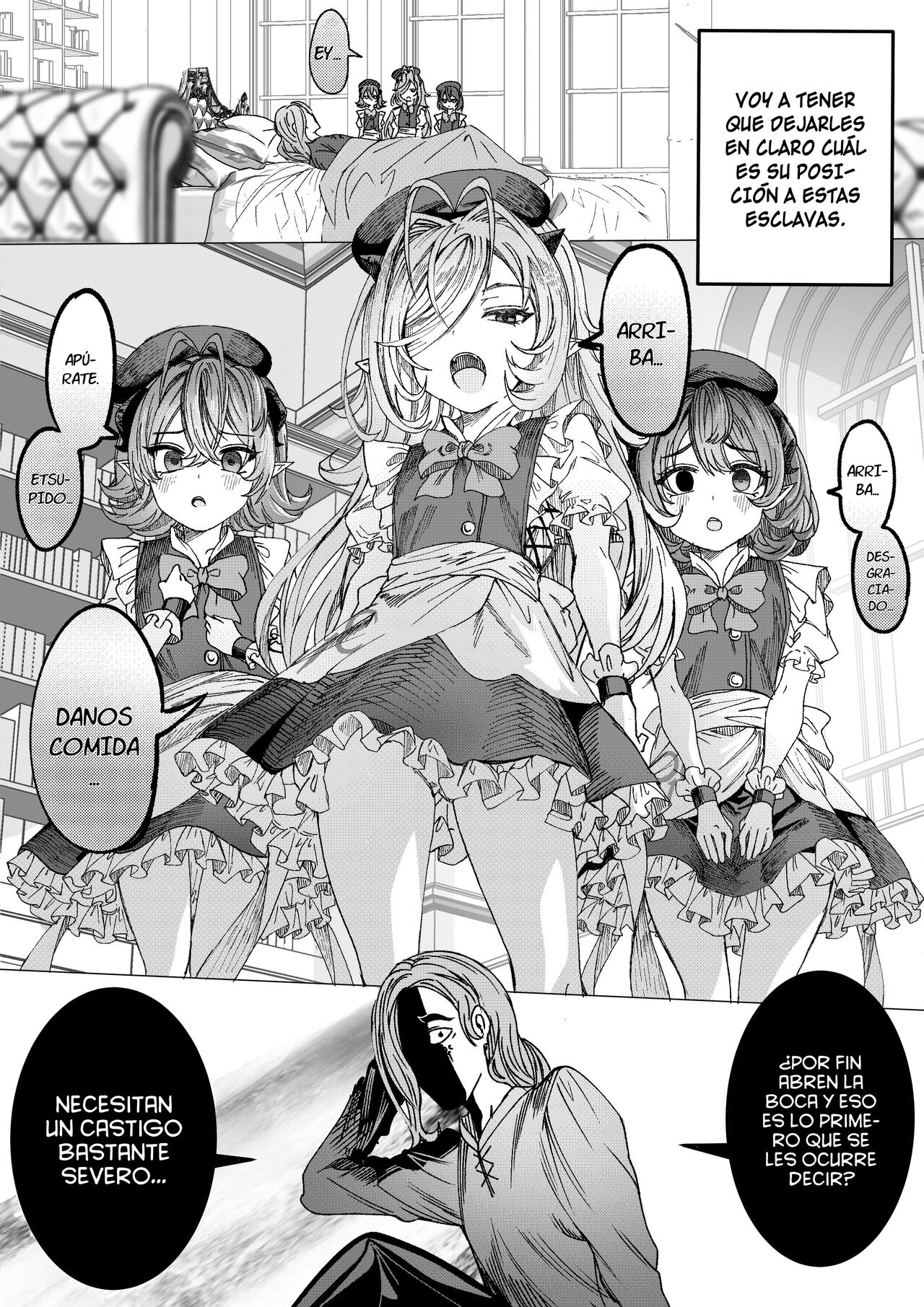 Dorei o Choukyou shite Harem Tsukuru | Entrenando esclavas para hacer un harem 1-7 page 12 full