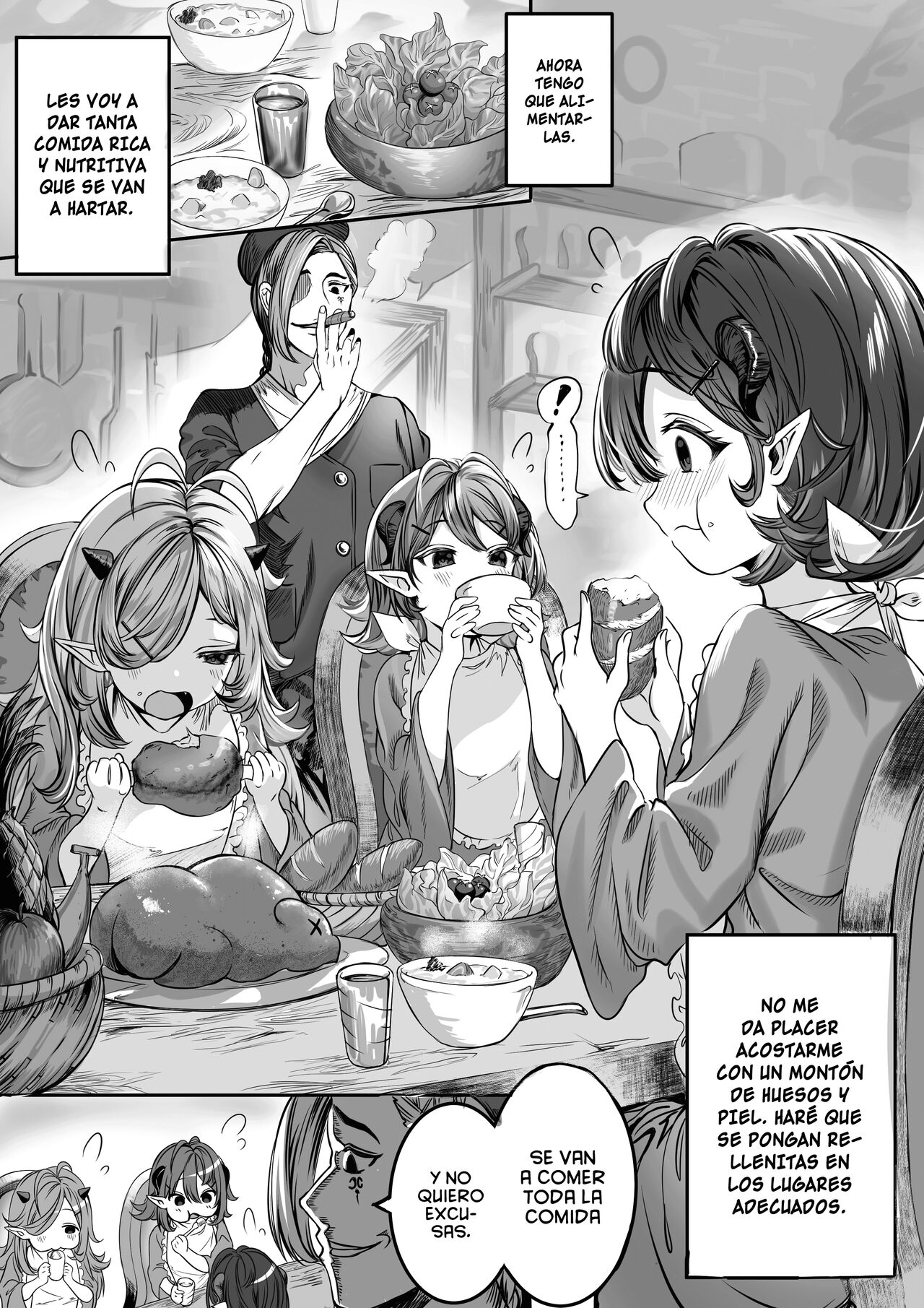 Dorei o Choukyou shite Harem Tsukuru | Entrenando esclavas para hacer un harem 1-7 page 3 full