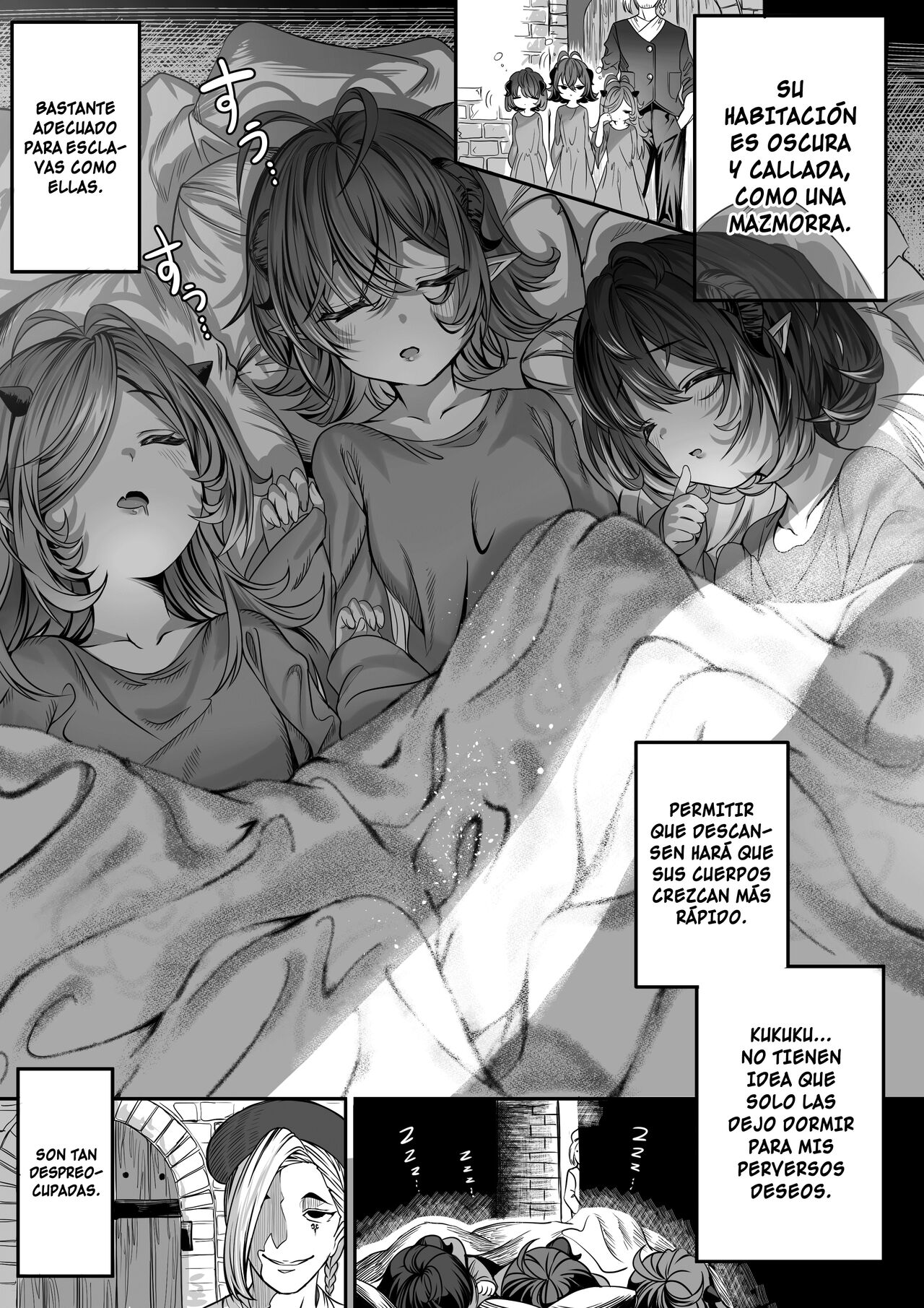 Dorei o Choukyou shite Harem Tsukuru | Entrenando esclavas para hacer un harem 1-7 page 4 full