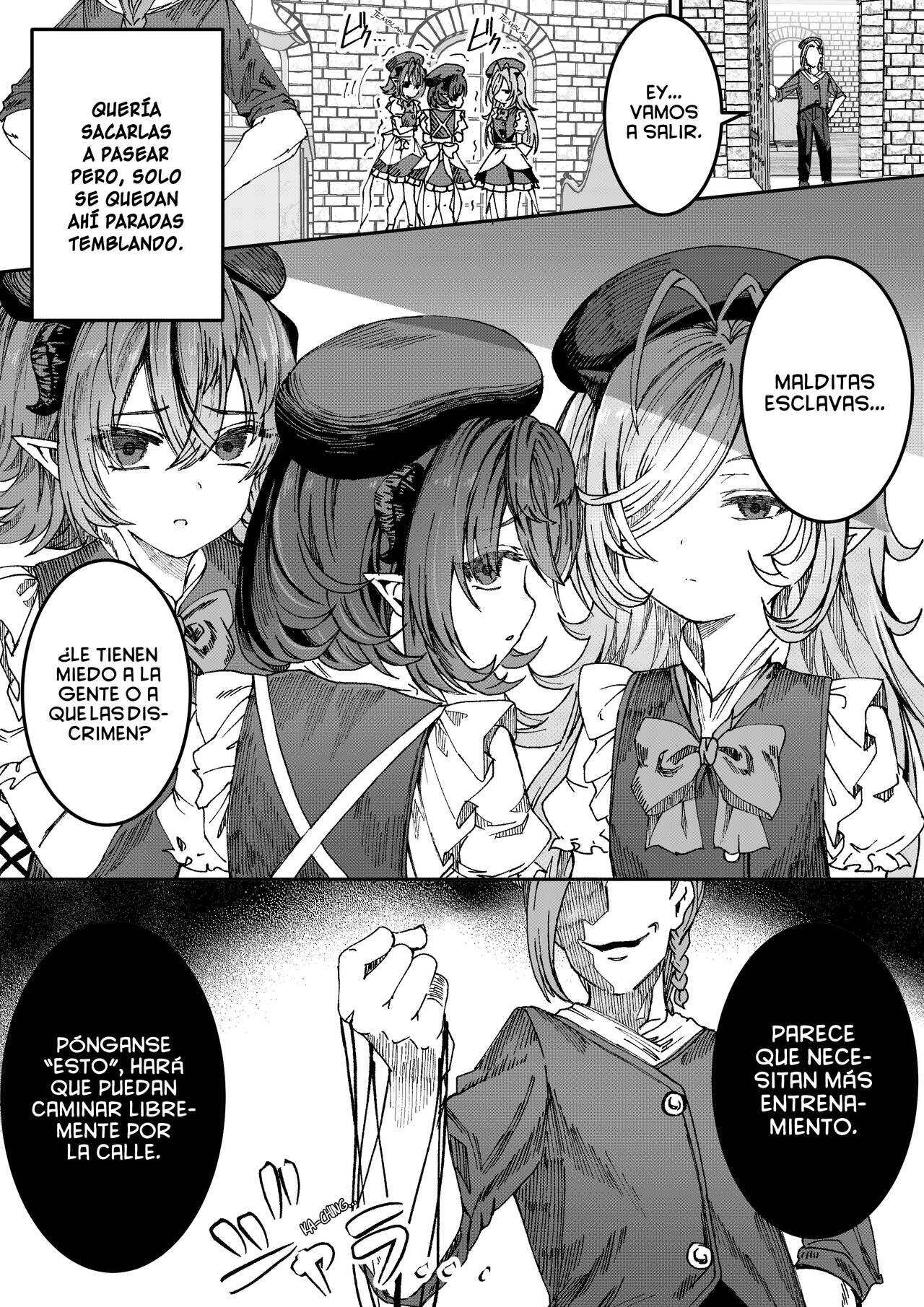 Dorei o Choukyou shite Harem Tsukuru | Entrenando esclavas para hacer un harem 1-7 page 9 full
