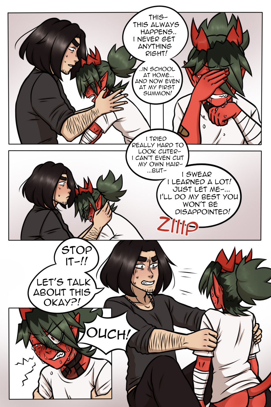 Turning Tails - The Demon I summoned can't be this Cute page 12 full