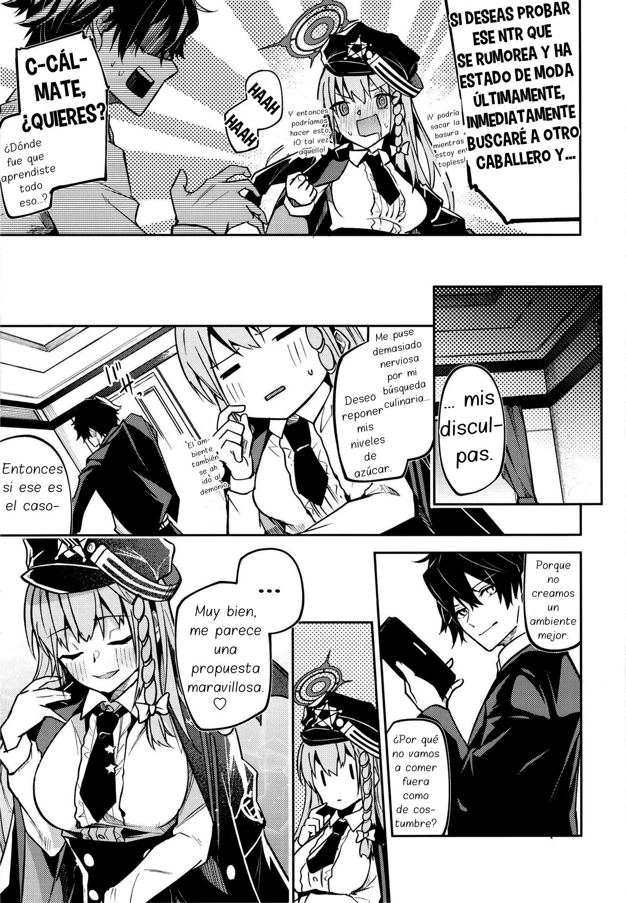 Kurodate o Shiro ni Someru Seishoku Kenkyuu o page 9 full