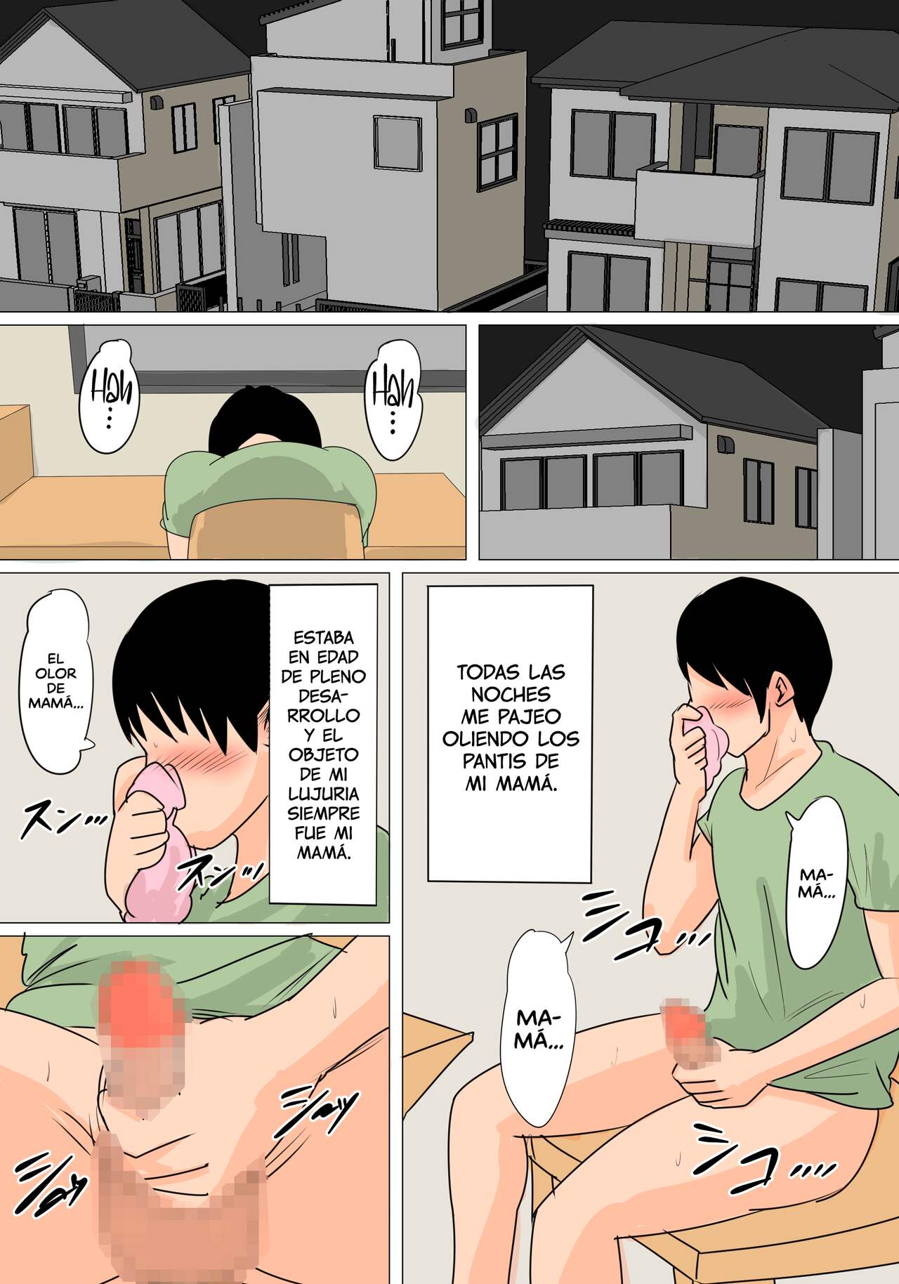Konya no Okazu wa Okaa-san! ~Nakadashi Ari no Oyako Kankei~ | Esta noche viniéndome con mi mamá ~Relación madre e hijo viniéndose adentro~ page 2 full