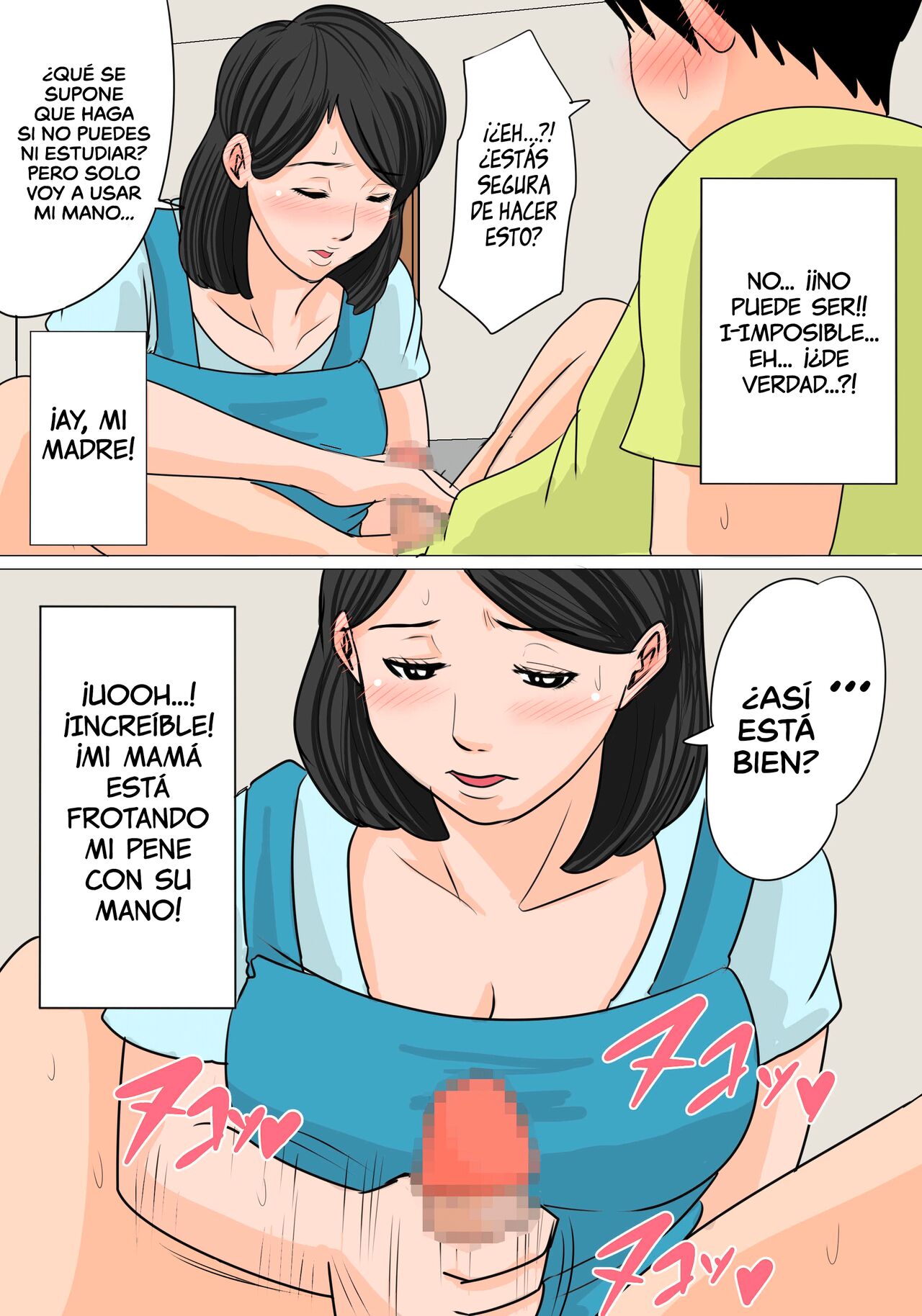 Konya no Okazu wa Okaa-san! ~Nakadashi Ari no Oyako Kankei~ | Esta noche viniéndome con mi mamá ~Relación madre e hijo viniéndose adentro~ page 7 full