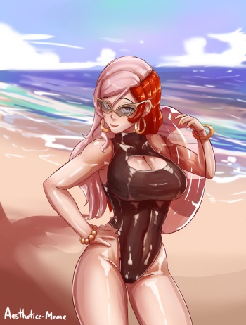 [Aestheticc-Meme ] Neo Swimsuit Paizuri (RWBY) cover