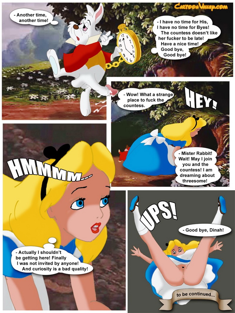 Cartoon Valley - Alice in Wonderfuckers Land page 8 full