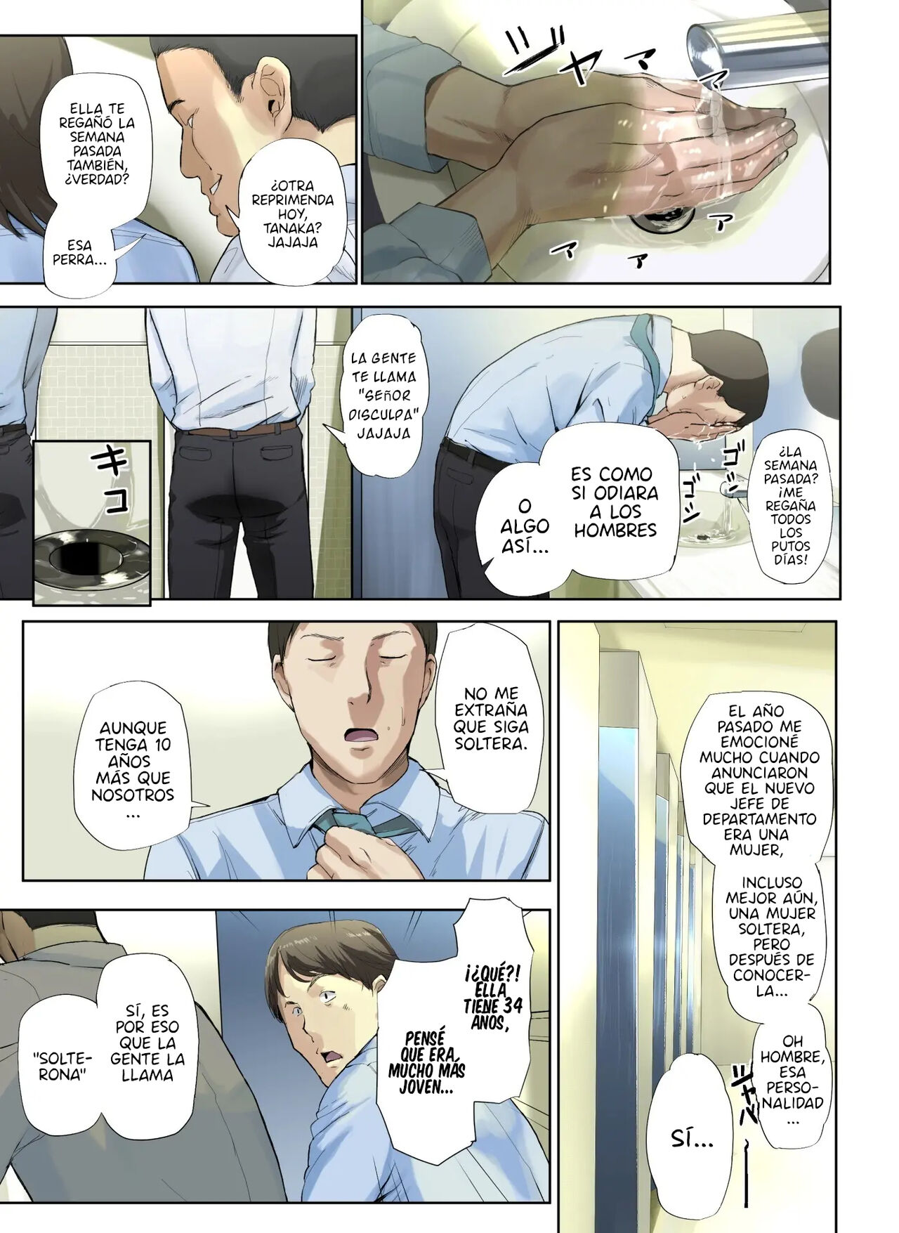 Kaisha no Iki Okure BBA Haramaseta | Embaracé a la solterona de mi oficina page 4 full