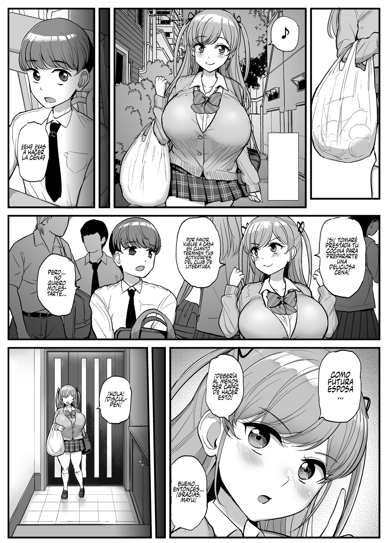 Minimum Kanojo wa Oyaji no Seidorei | Ella es la esclava sexual de su padre page 6 full