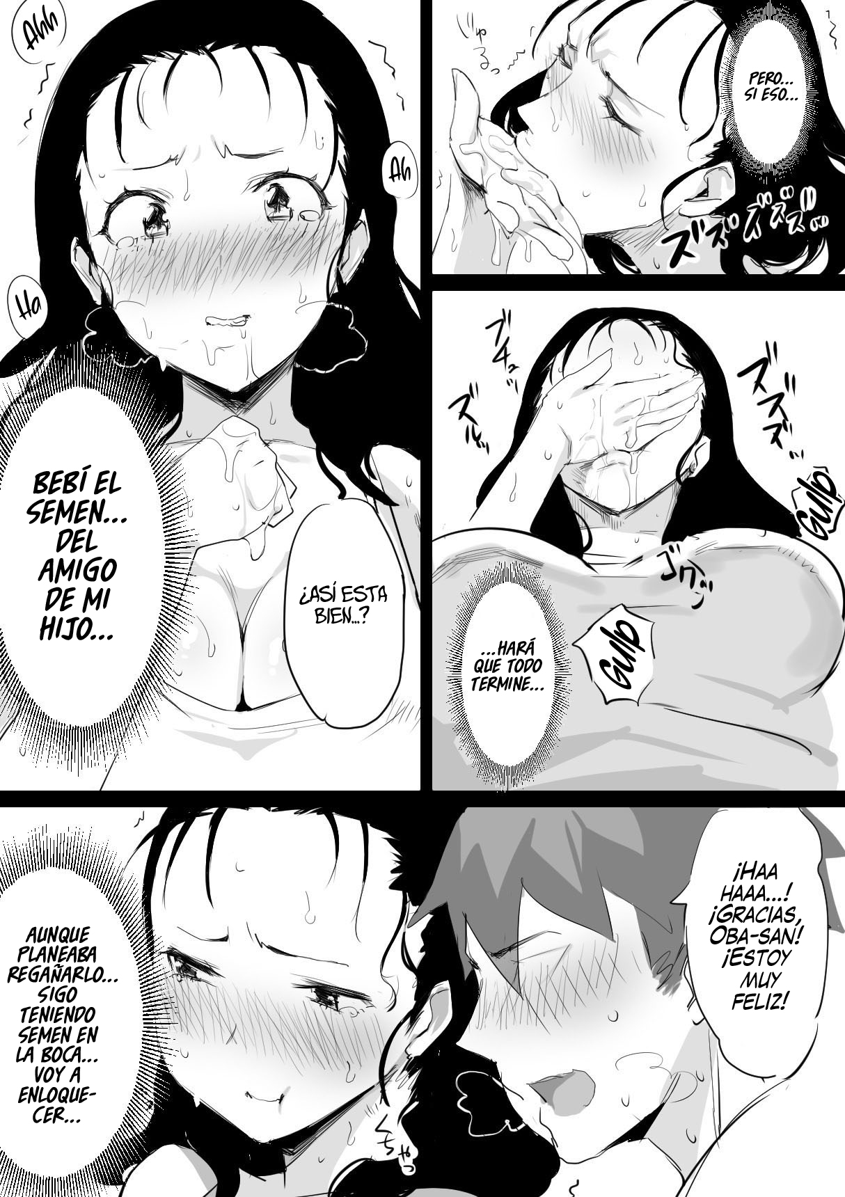 Natsu to Oba-san | Verano con una Mujer Mayor page 11 full