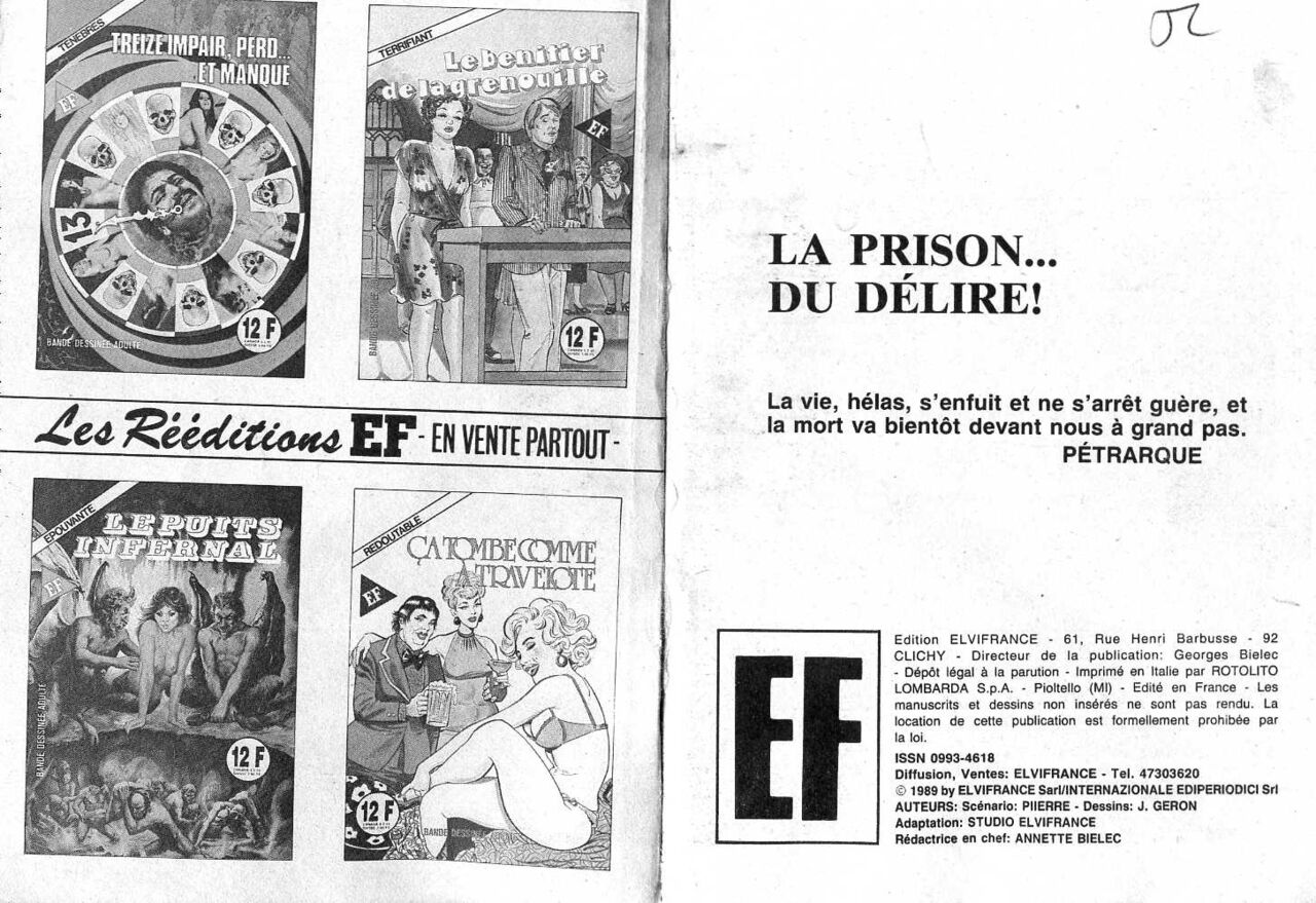 Elvifrance - Série Grise 18 La prison...du délire - b Un banal accident page 2 full