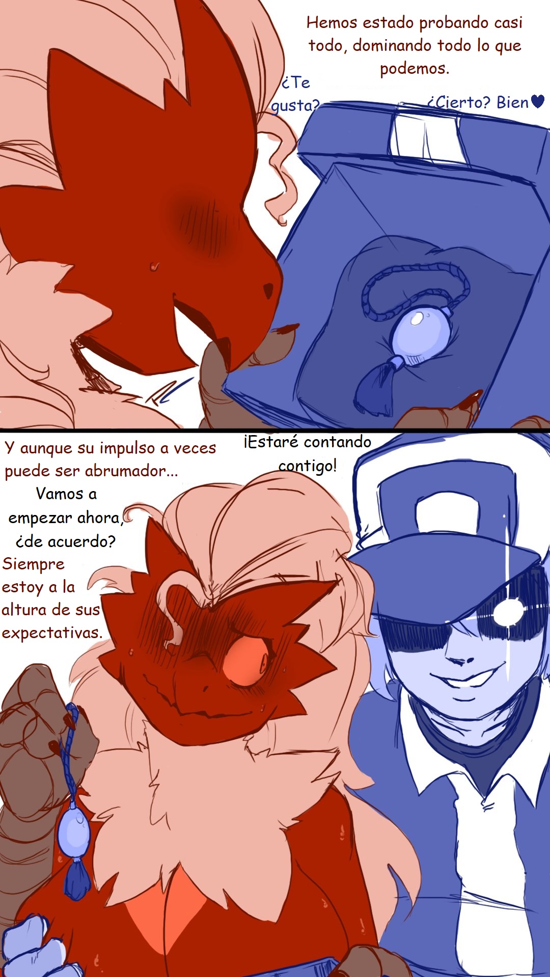 Blaziken's Dedication page 2 full