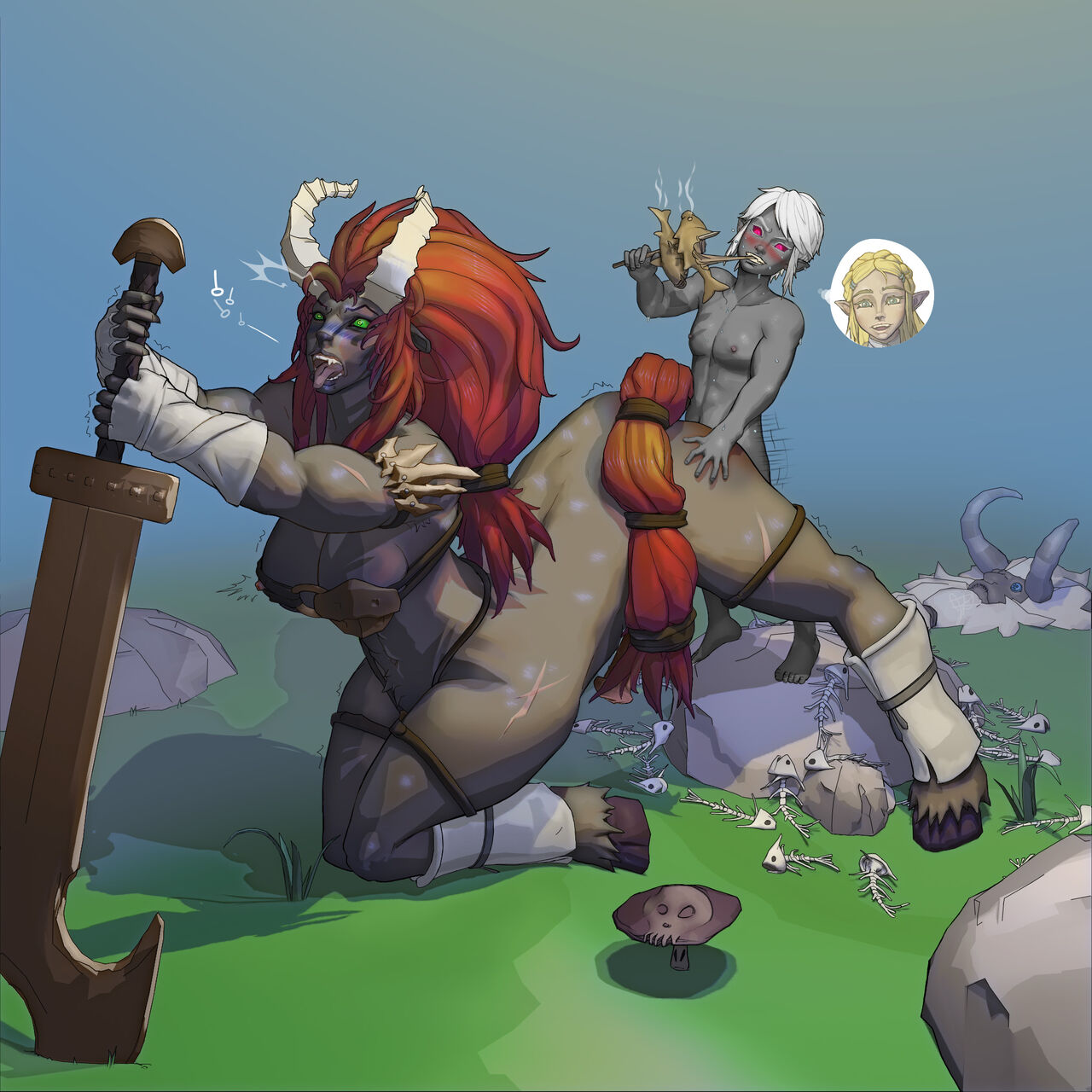 I guess he can ride a Lynel. page 2 full