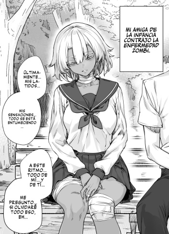 [Yakitomato] Zombi-Kei Osananajimi-chan ni Sei no Jikkan o Oshierarechau Manga | Un Manga sobre enseñarle a mi Amiga de la Infancia Zombi la verdadera sensación del Sexo [Spanish] [HGnF & Slarka] cover