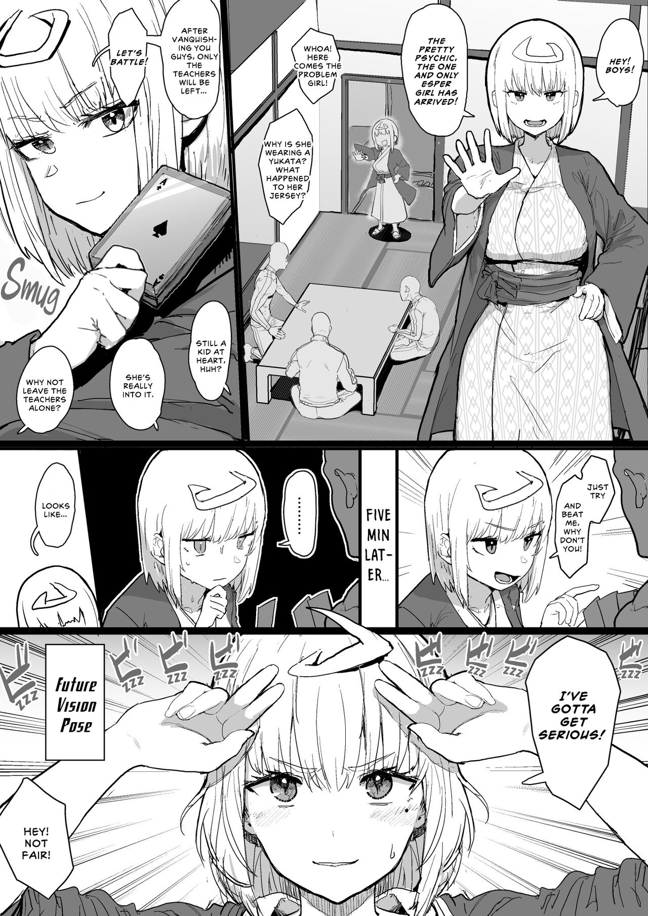 Mirai o Miru Koto ga Dekiru Esper Shoujo page 2 full