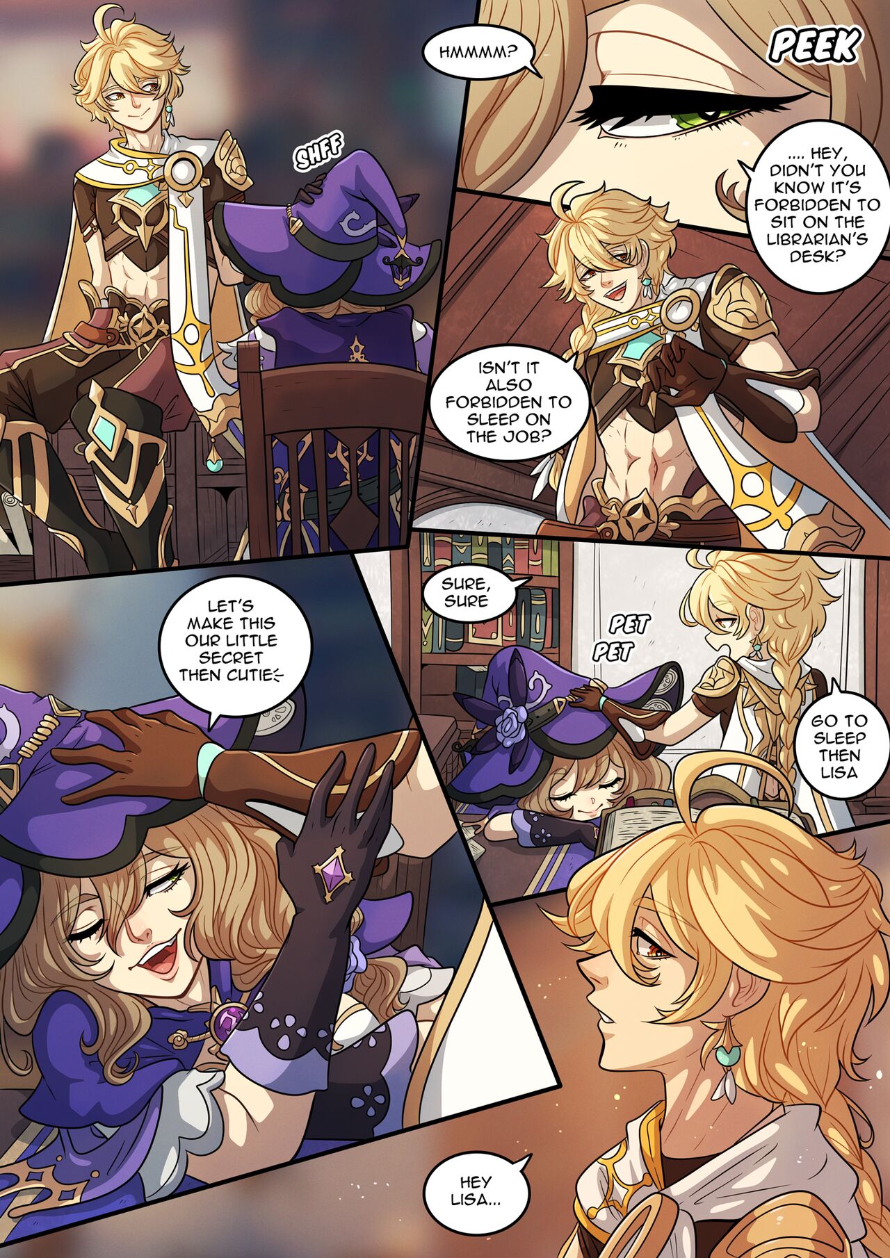 The Traveler's Guide to Teyvat's Heart-Lisa page 6 full