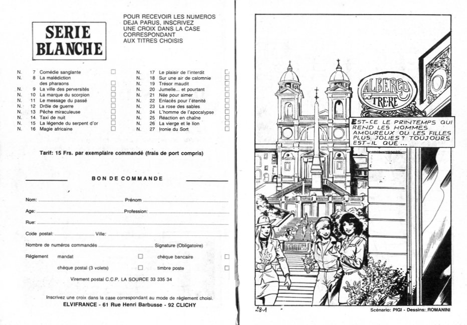Elvifrance Série blanche 28 La face du destin - Encre meurtrière page 3 full