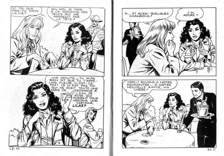 Elvifrance Série blanche 28 La face du destin - Encre meurtrière page 8 full