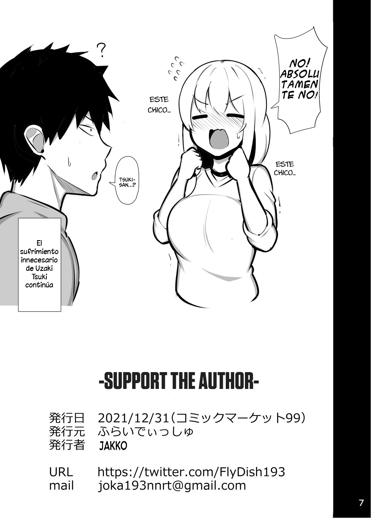 ¡La imaginación de Uzaki Tsuki nunca se detiene! page 7 full