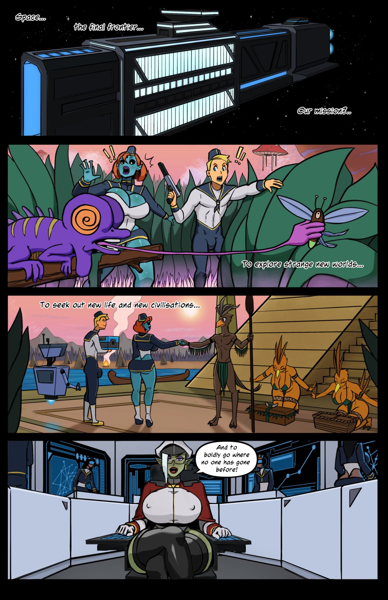 STARSHIP ENSIGN - Reporting For Booty page 2 full