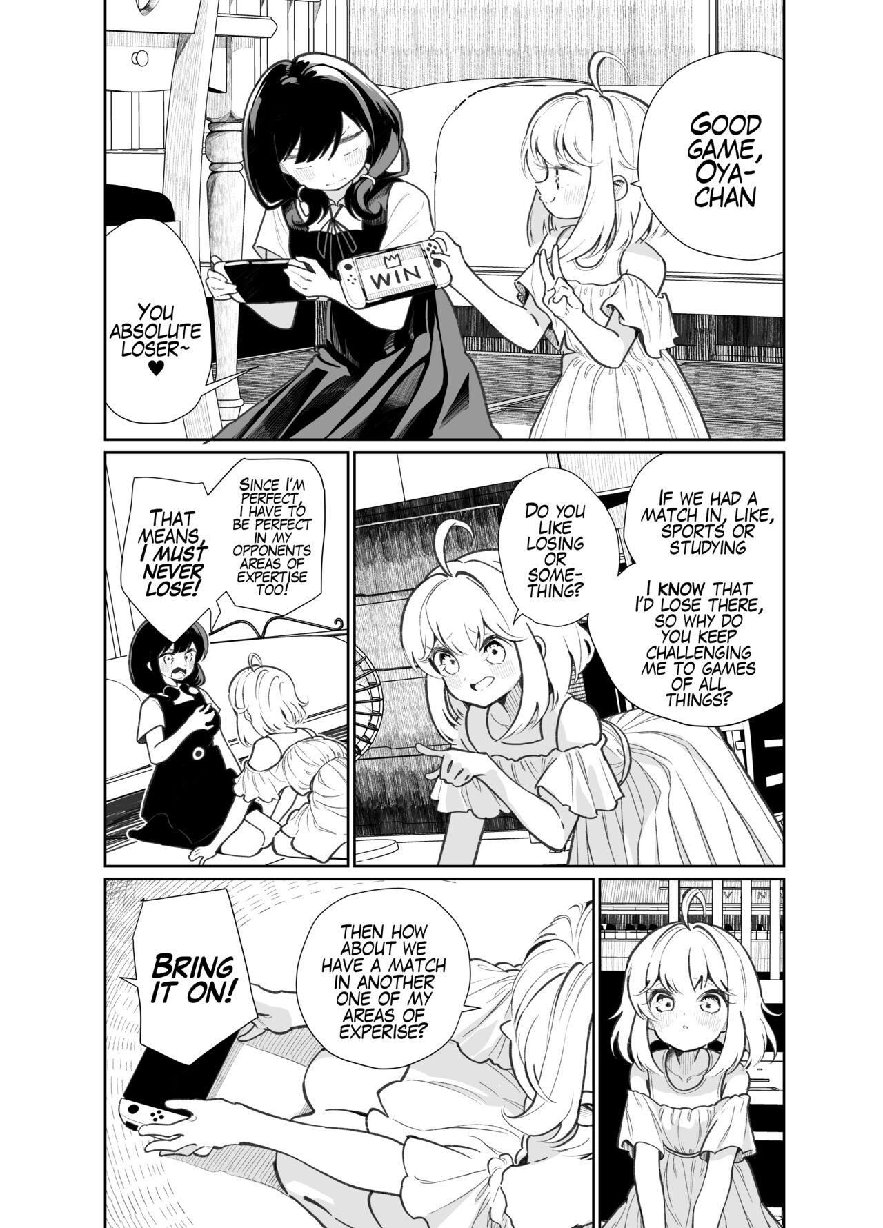 Ano Mesugaki ni Kachitai - I Wanna Win Against that Little Bitch page 6 full