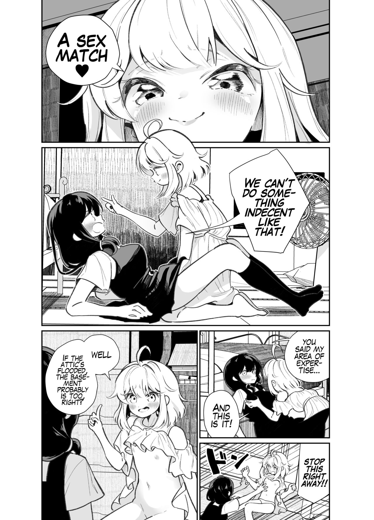 Ano Mesugaki ni Kachitai - I Wanna Win Against that Little Bitch page 9 full