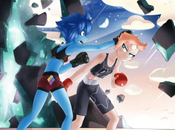 (Slackerburst) Pearl vs Lapis cover