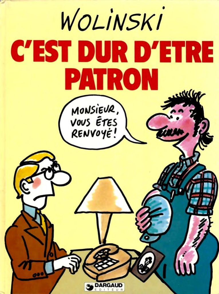 C'est Dur D'Etre Patron page 1 full