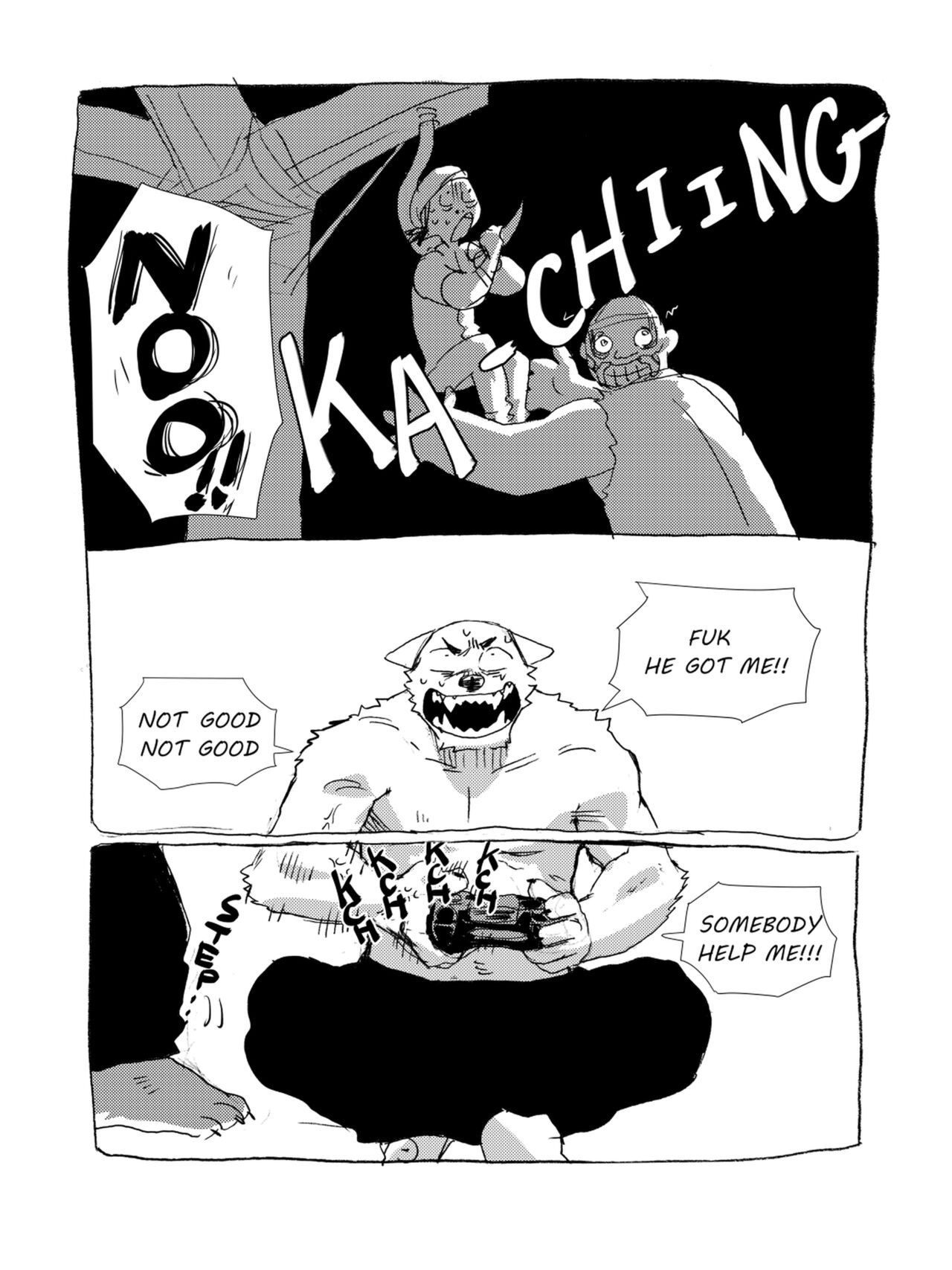 Shiro and Kuro Doing DBD page 1 full